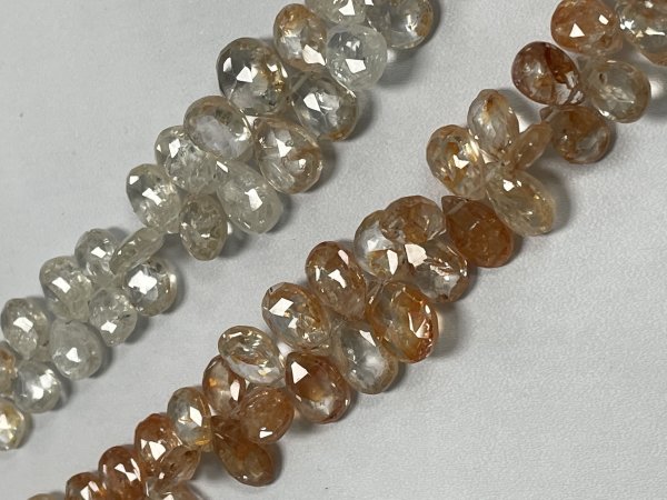 Imperial Topaz Pear Faceted