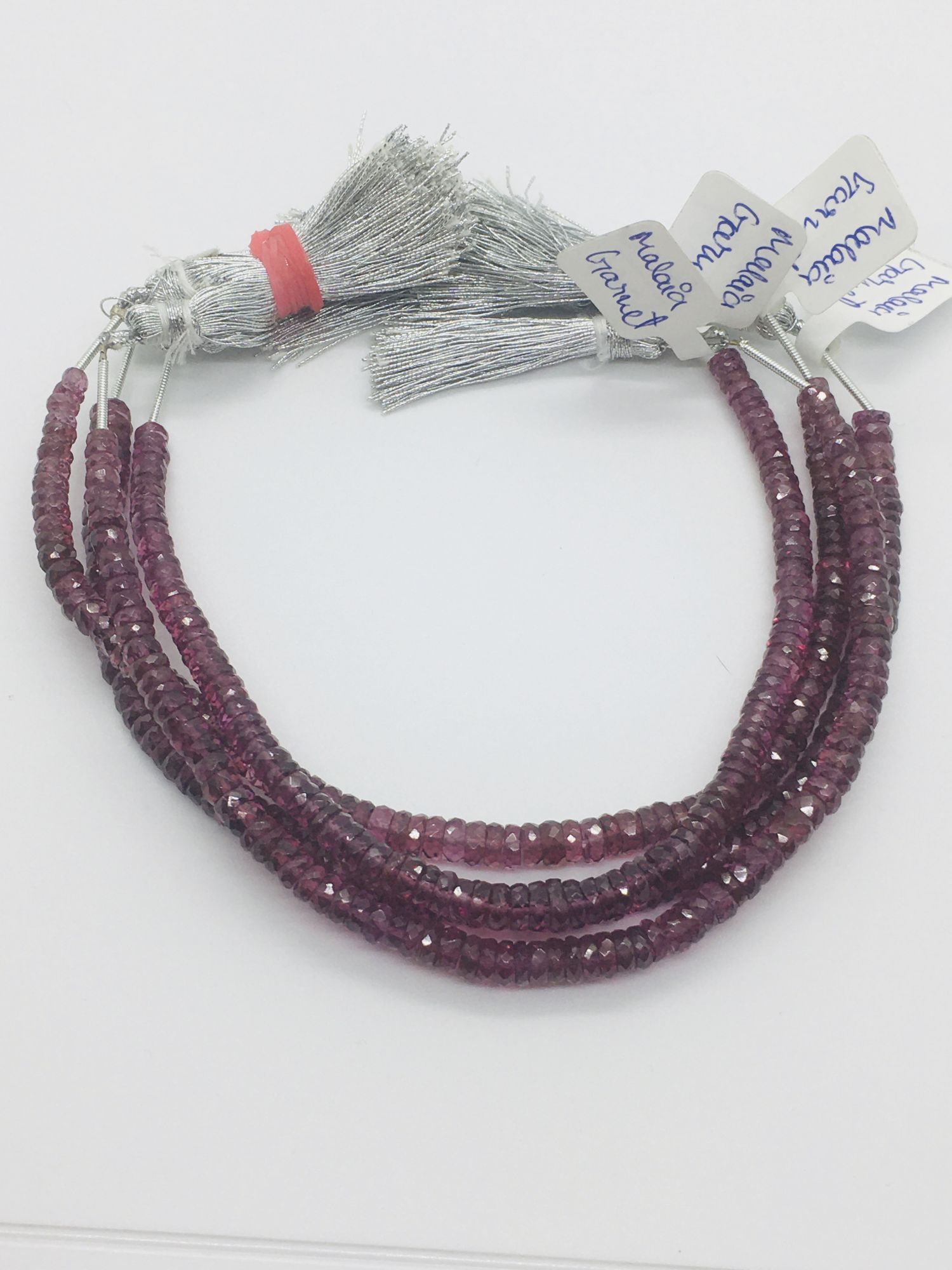 Malaia Garnet Tires Faceted