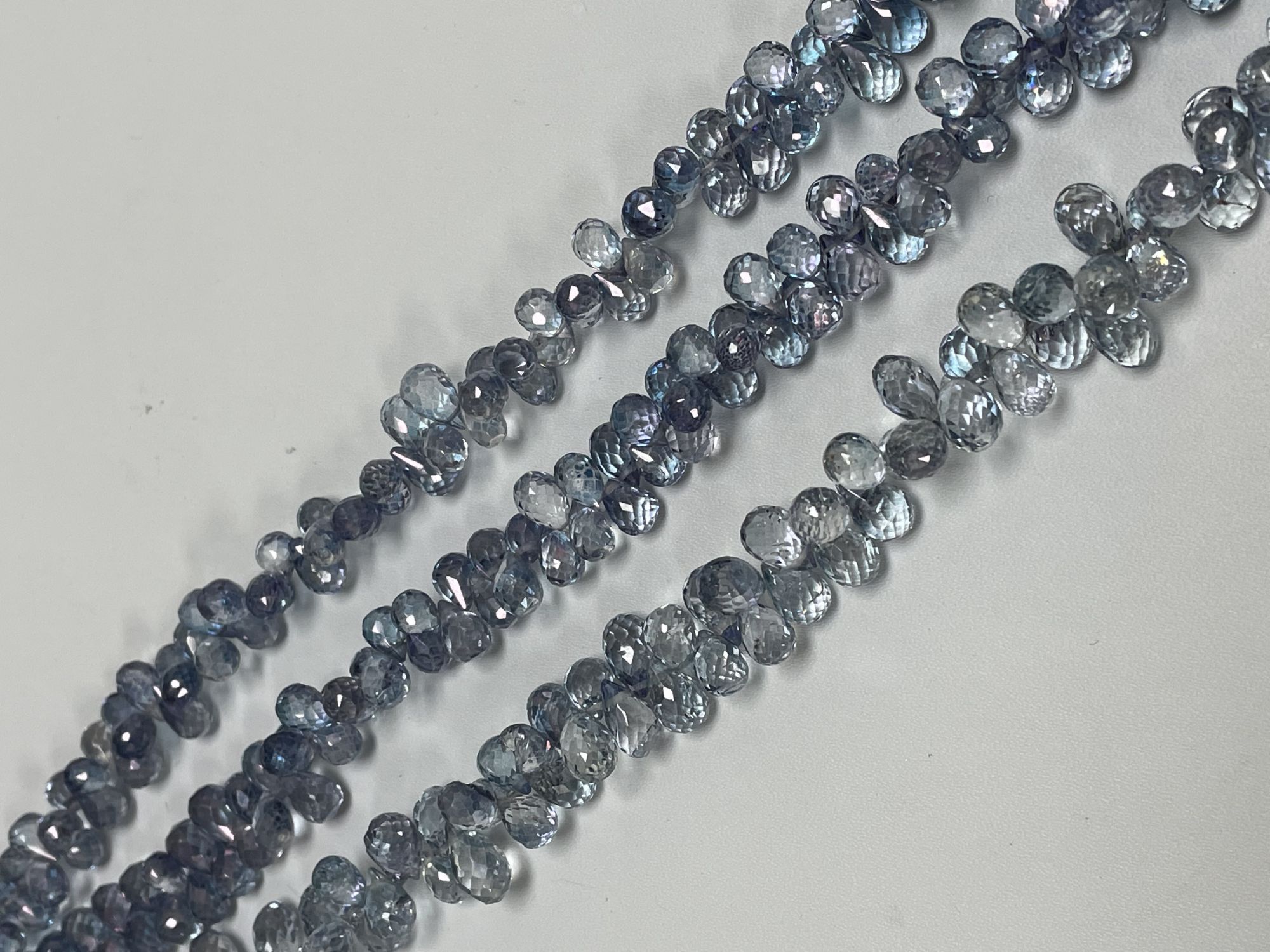 Mystic Topaz Drop Faceted