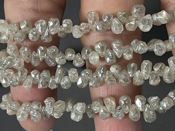 Imperial Topaz Drop Organic Cut Faceted