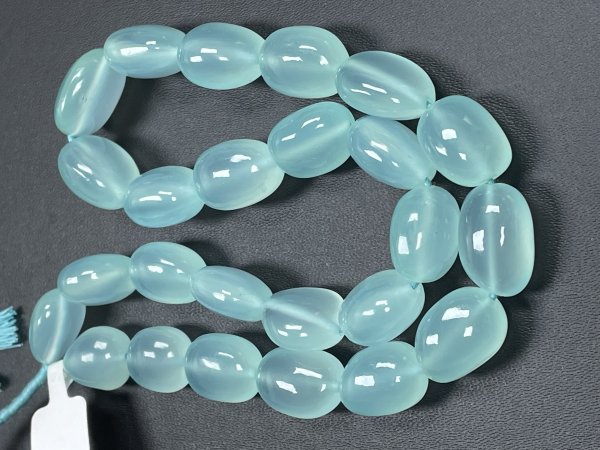 Aqua Chalcedony Nugget Smooth