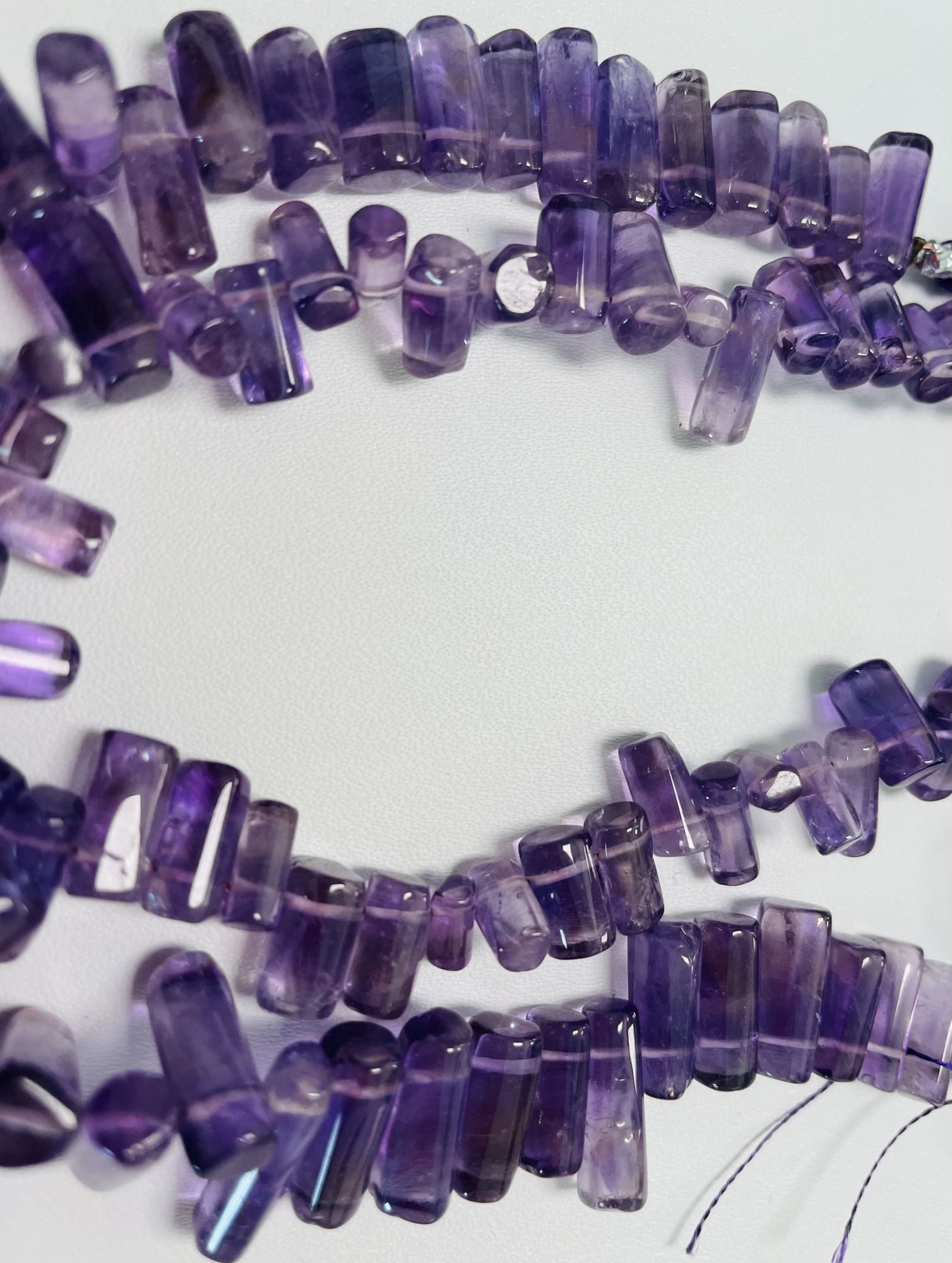 Purple Amethyst Tube Smooth