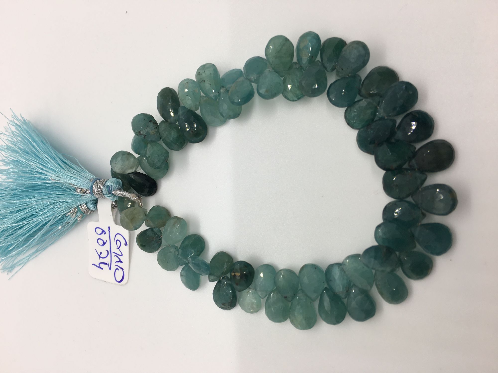 Grandidierite Pears Faceted