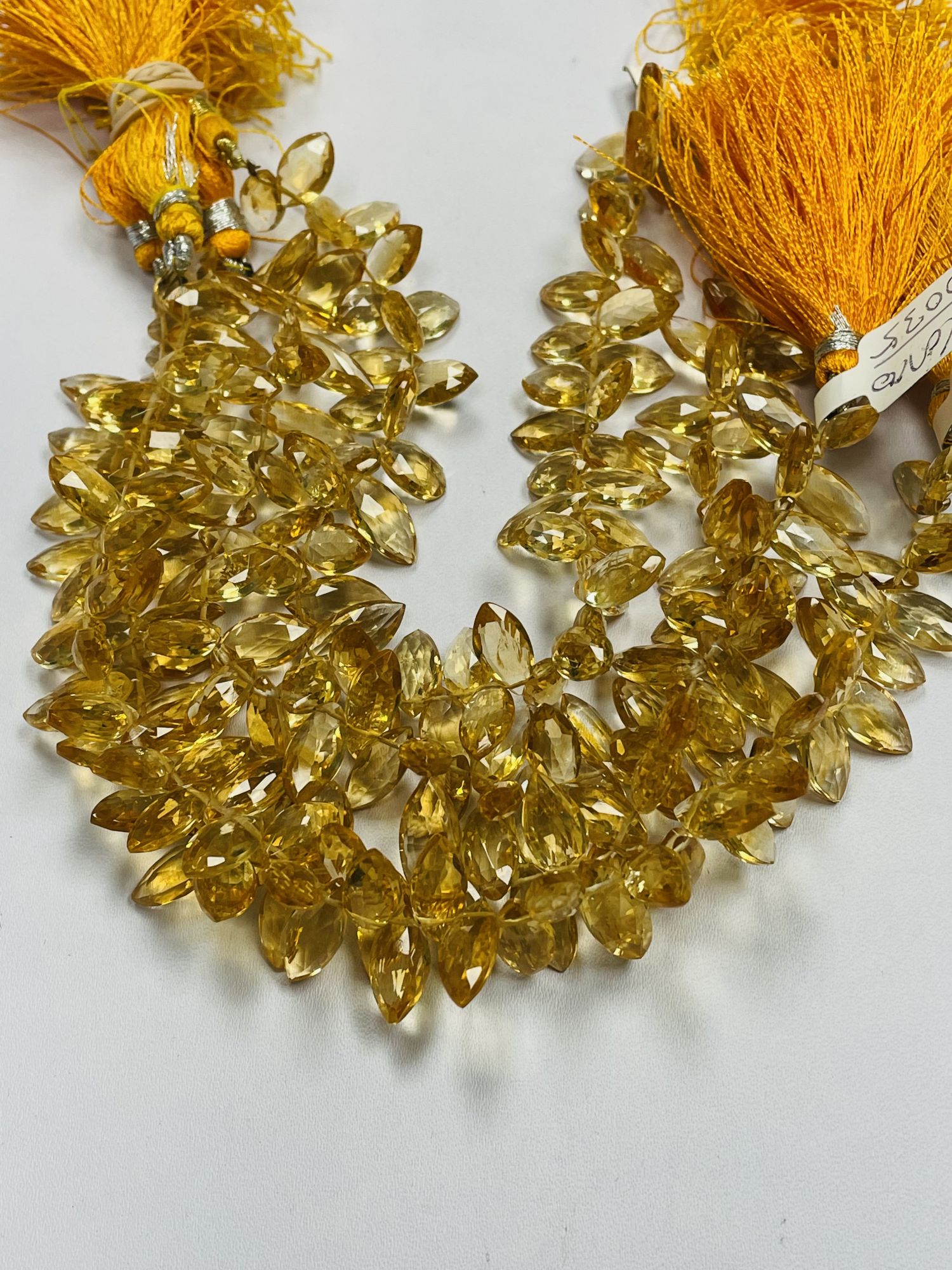 Citrine Marquise Faceted