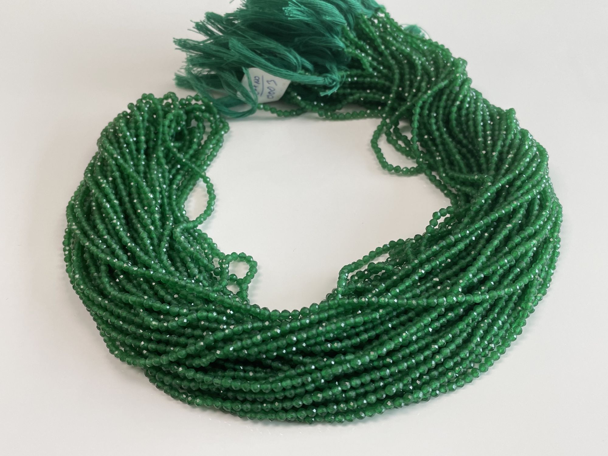 Jade Rondelle Faceted