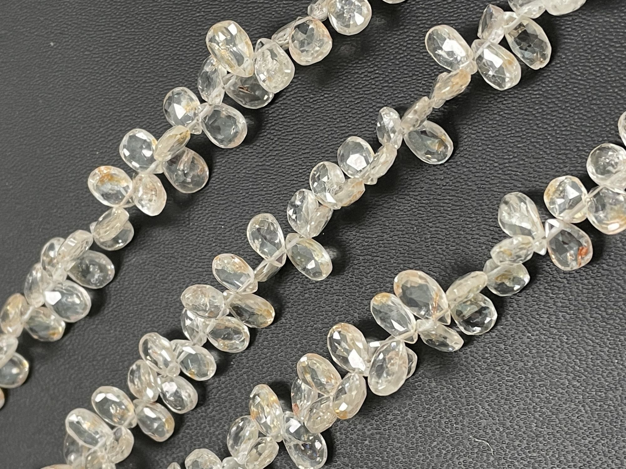 Zircon Pear Faceted