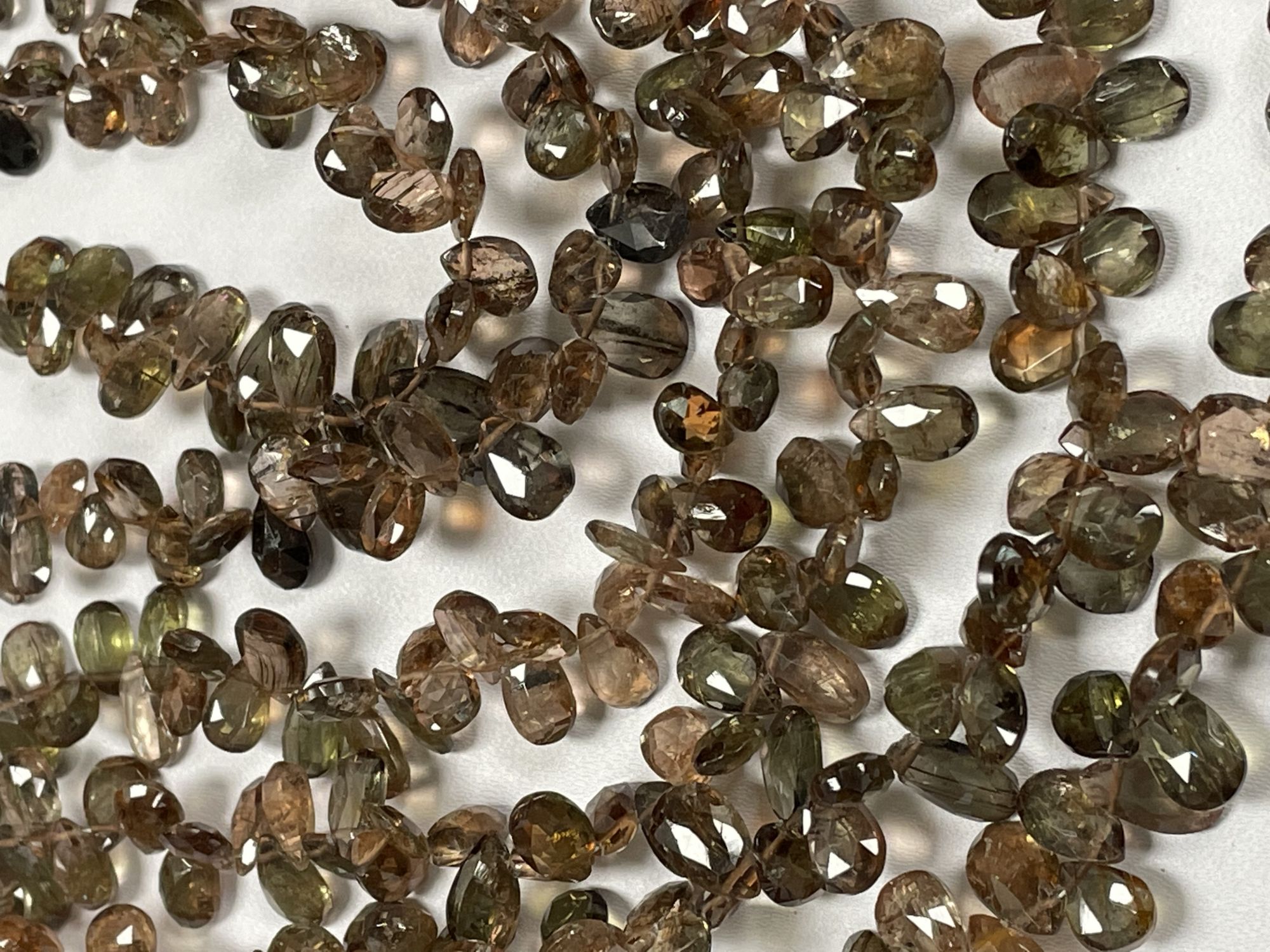 Andalusite Pear Faceted