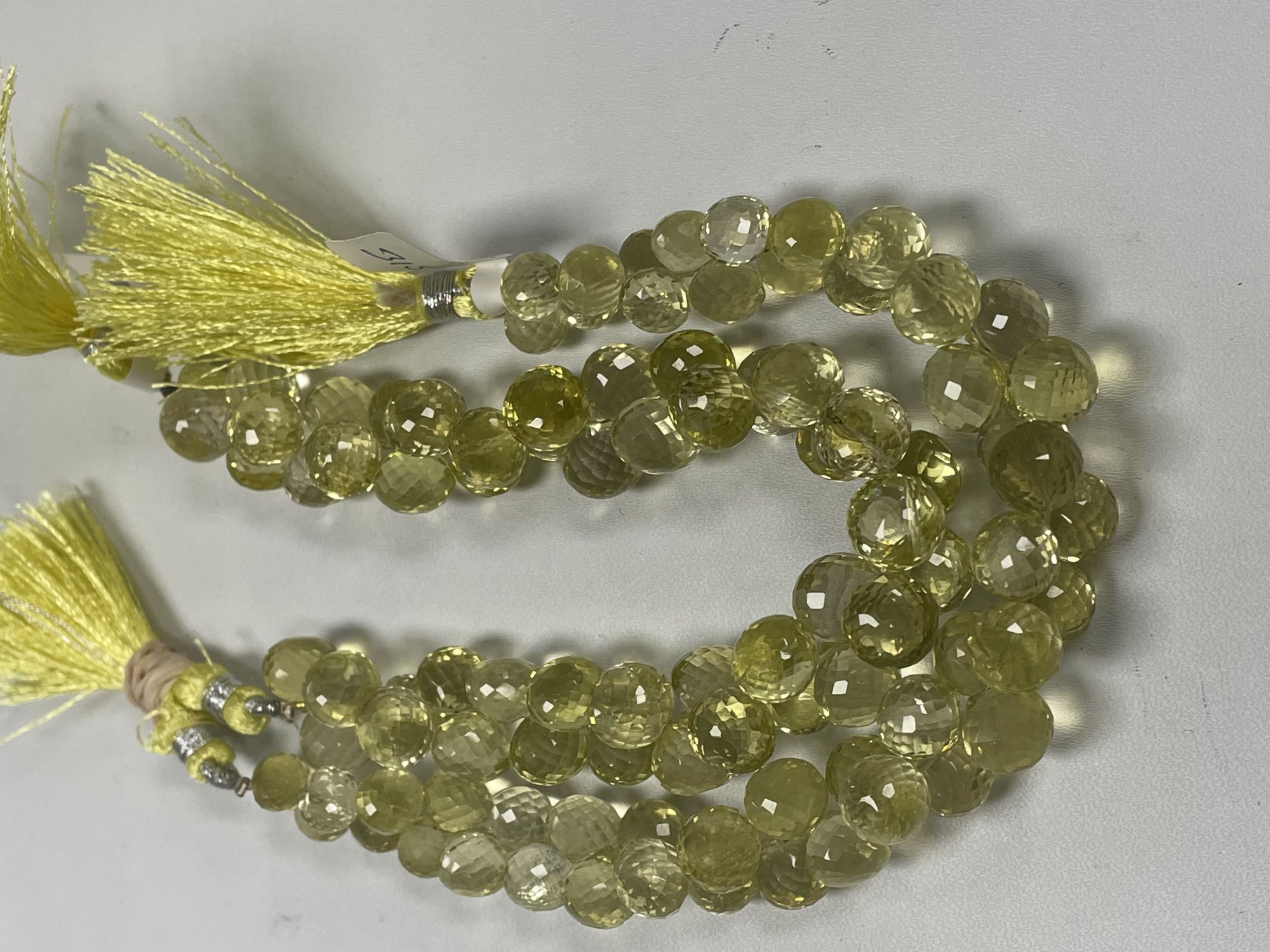 Lemon Quartz Onion Faceted