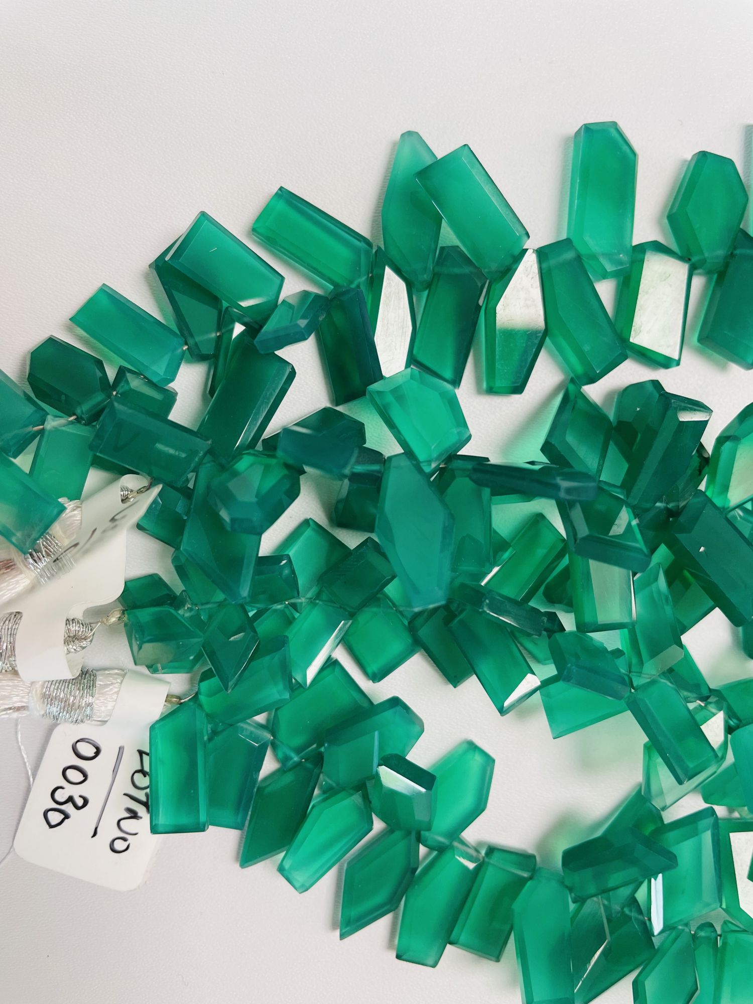 Green Onyx Funky Slices