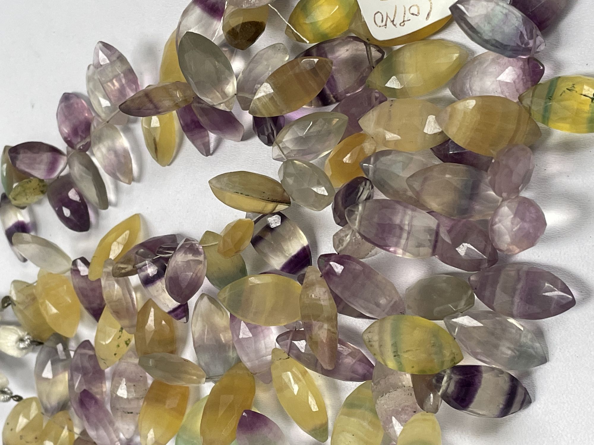 Fluorite Marquise Faceted