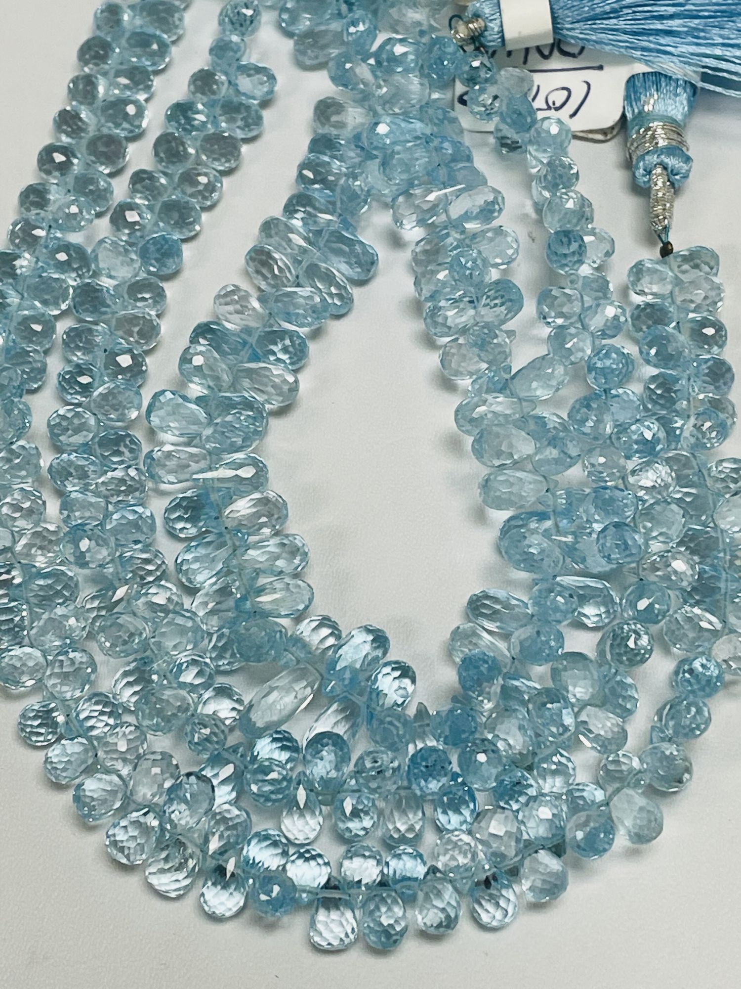 Sky Blue Topaz Drop Faceted