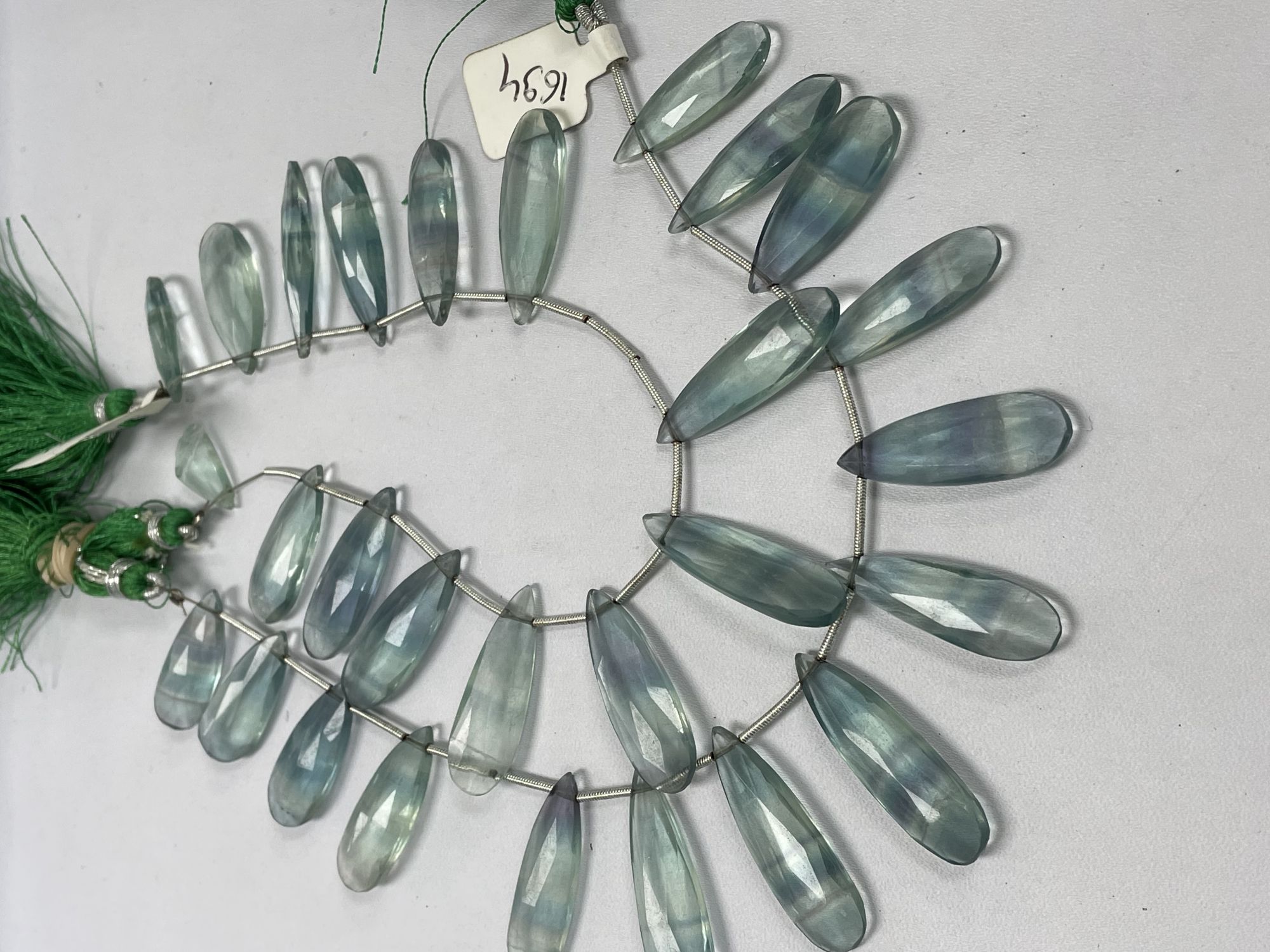 Fluorite Pear Faceted