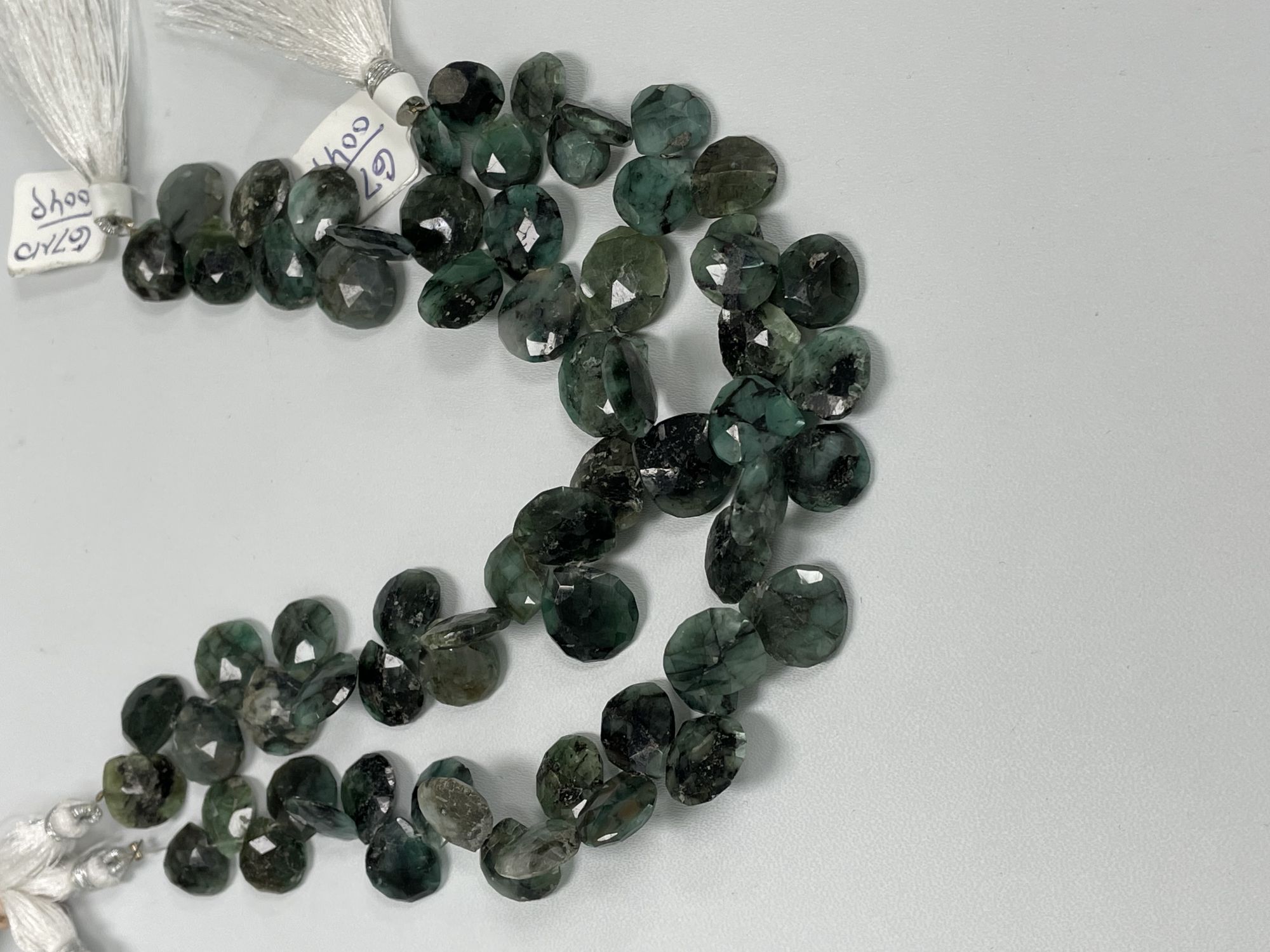 Brazilian Emerald Heart Faceted