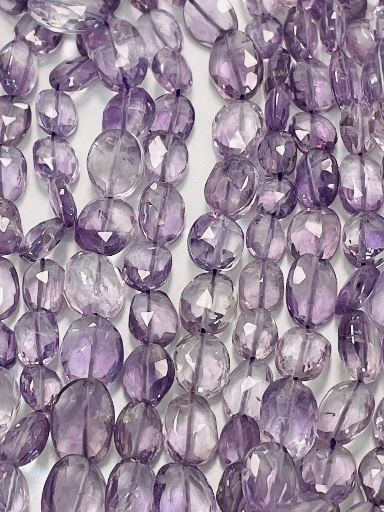 Purple Amethyst Oval Faceted