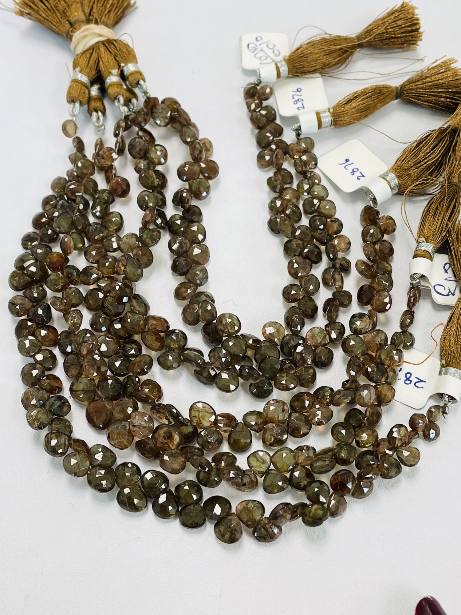 Andalusite Heart Faceted