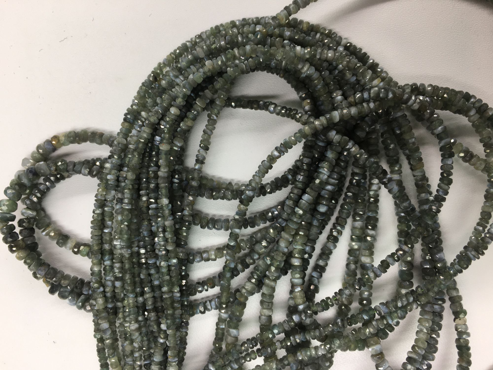 Alexandarite Rondelles Faceted