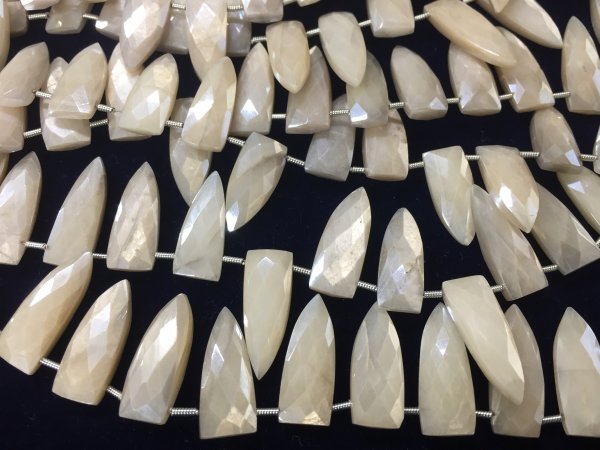 Mystic Moonstone Funky Cut Faceted