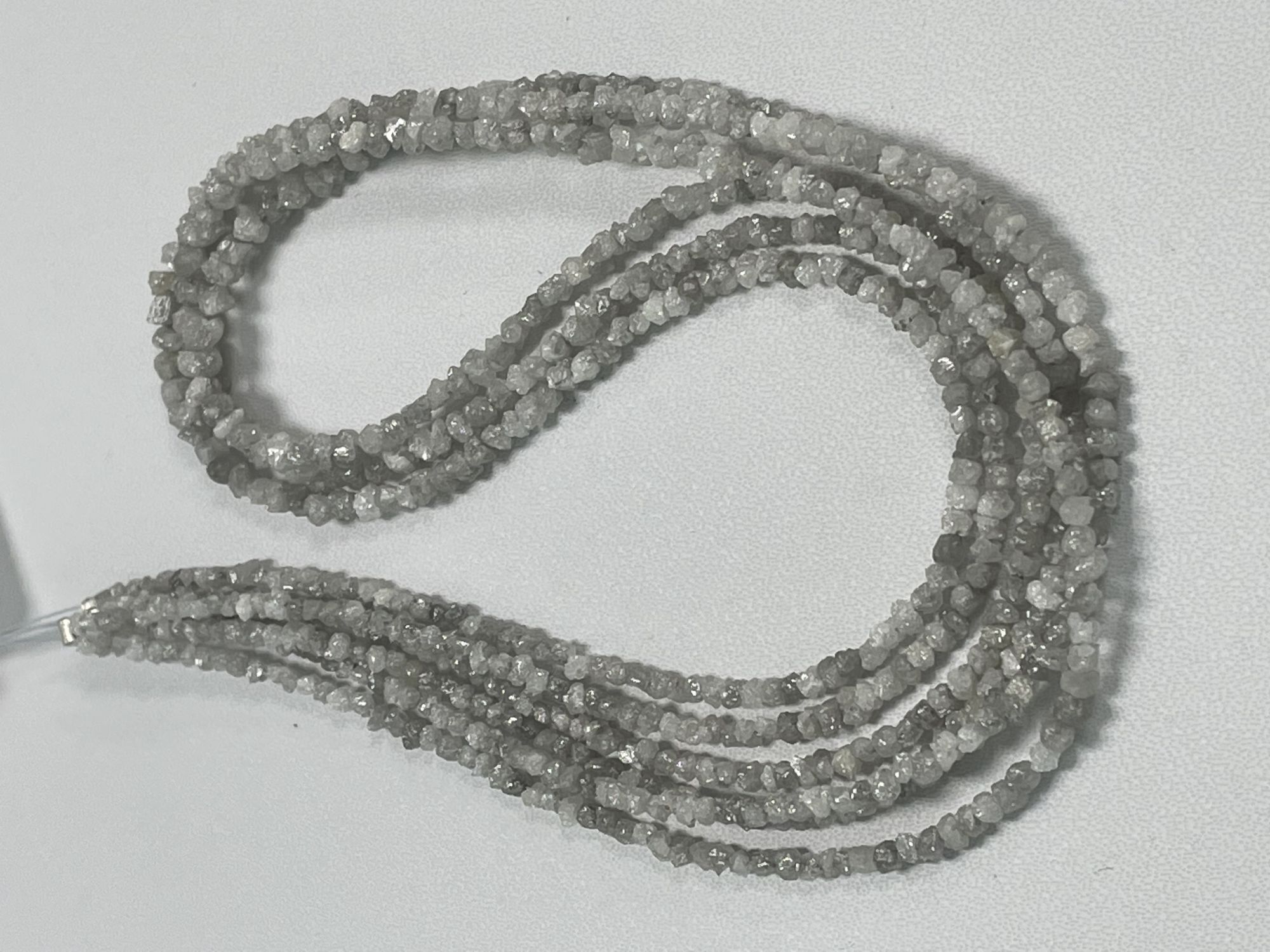 Light Grey Rough Cut Diamond