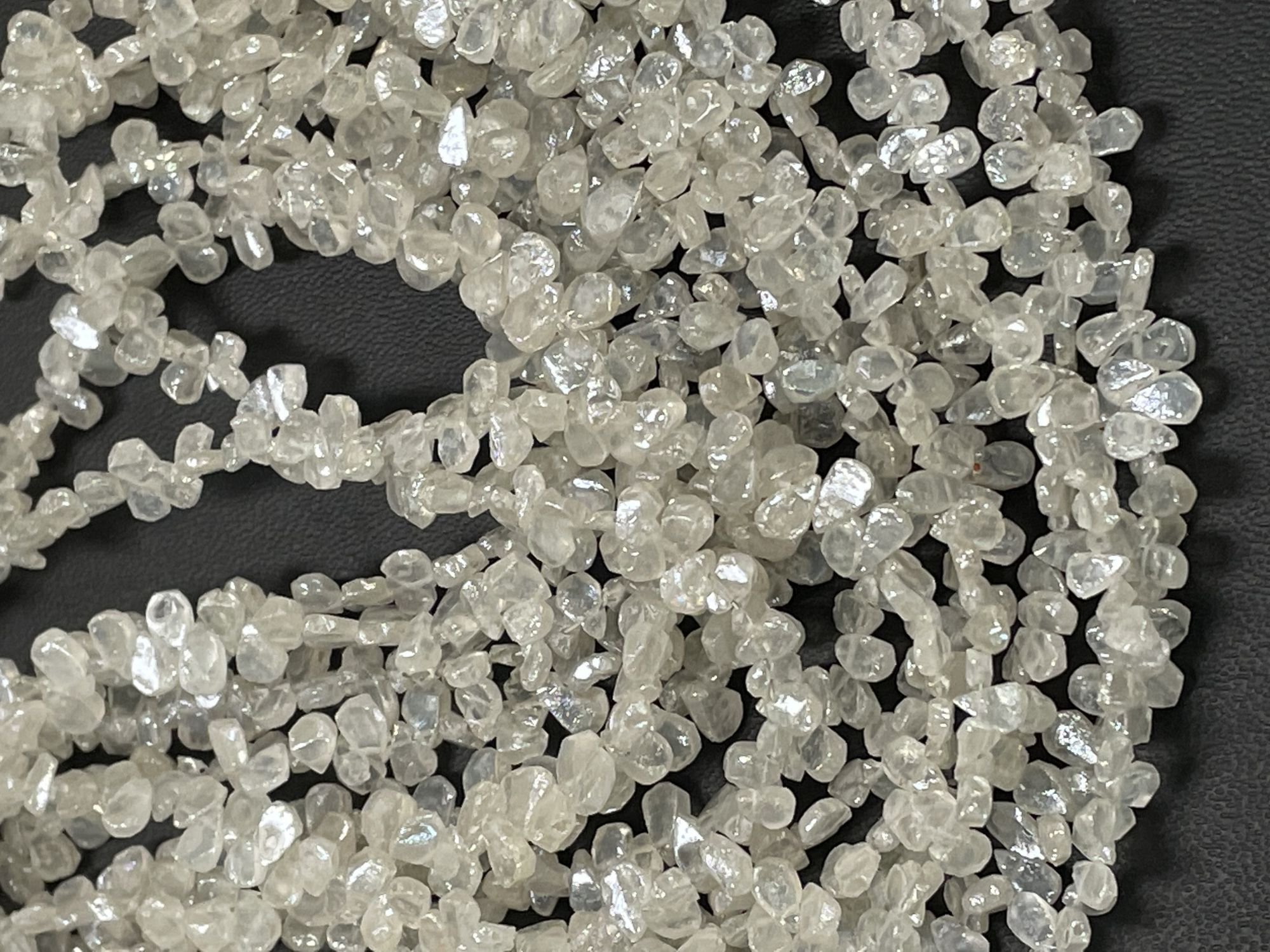 Zircon Pear Organic Cut Faceted