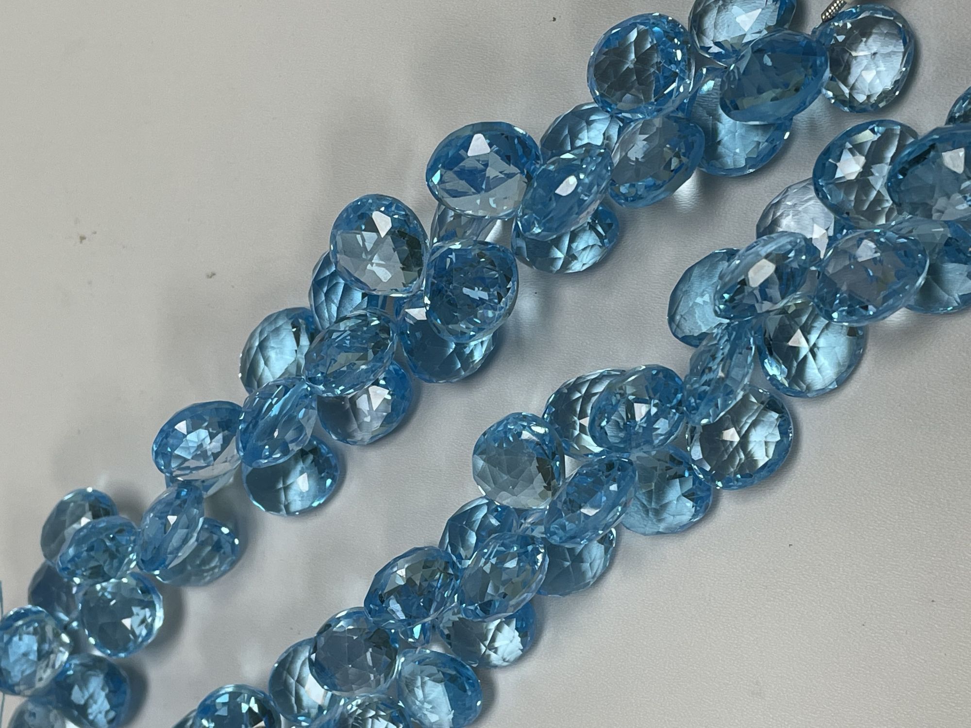 Sky Blue Topaz Heart Faceted