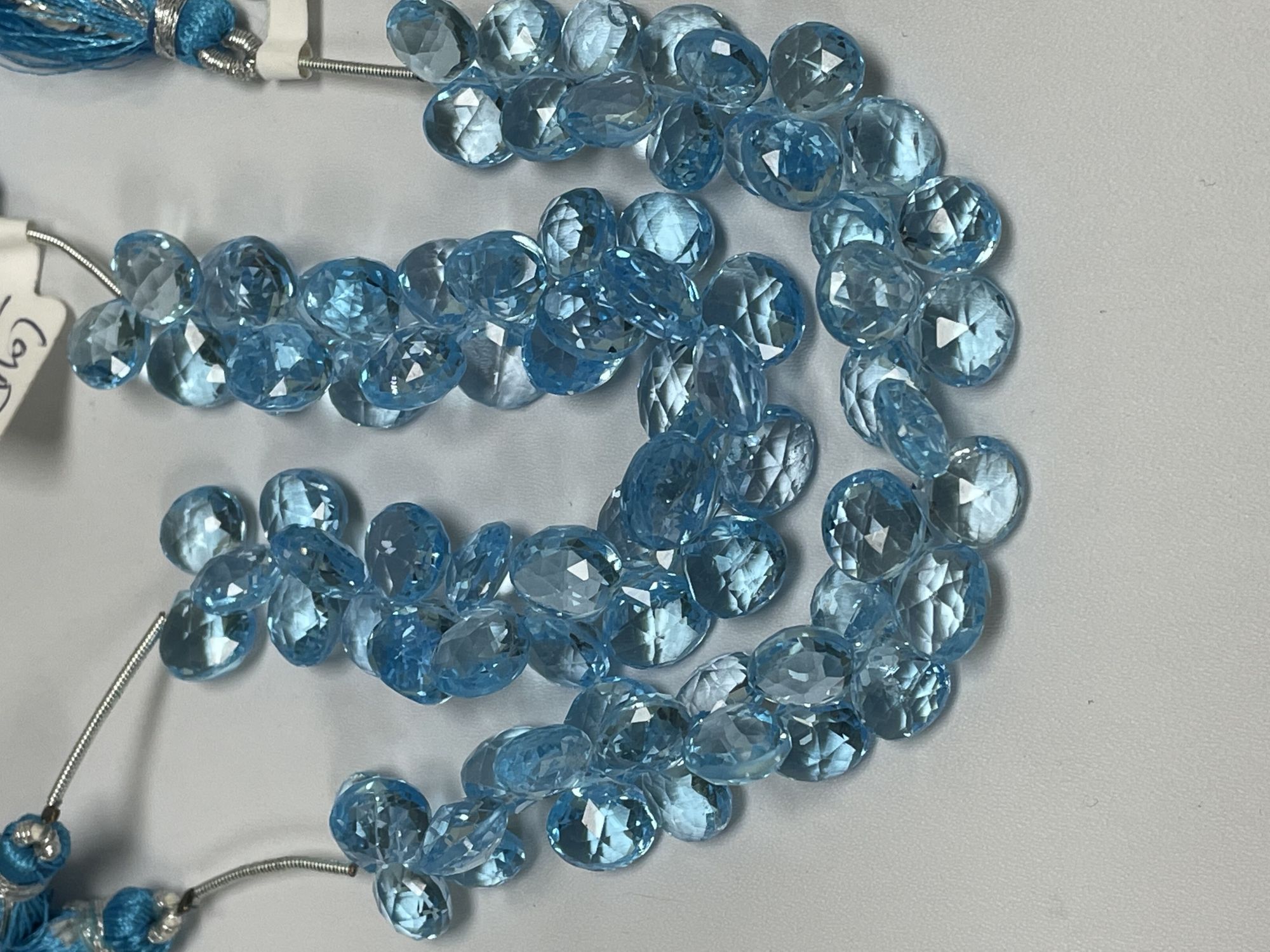 Sky Blue Topaz Heart Faceted