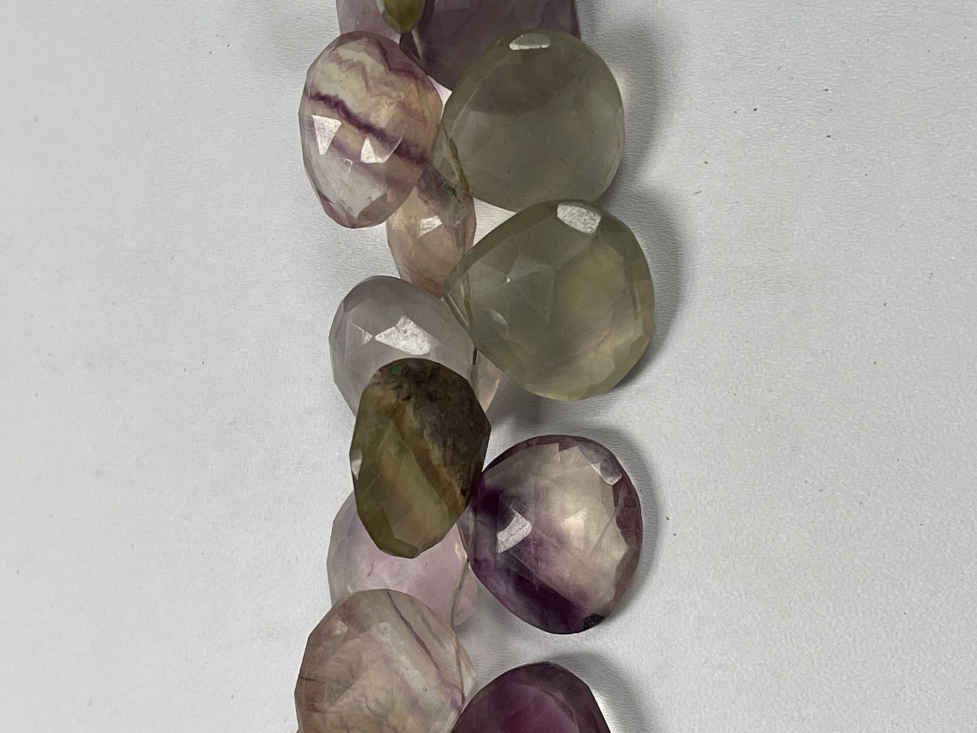 Fluorite Heart Faceted
