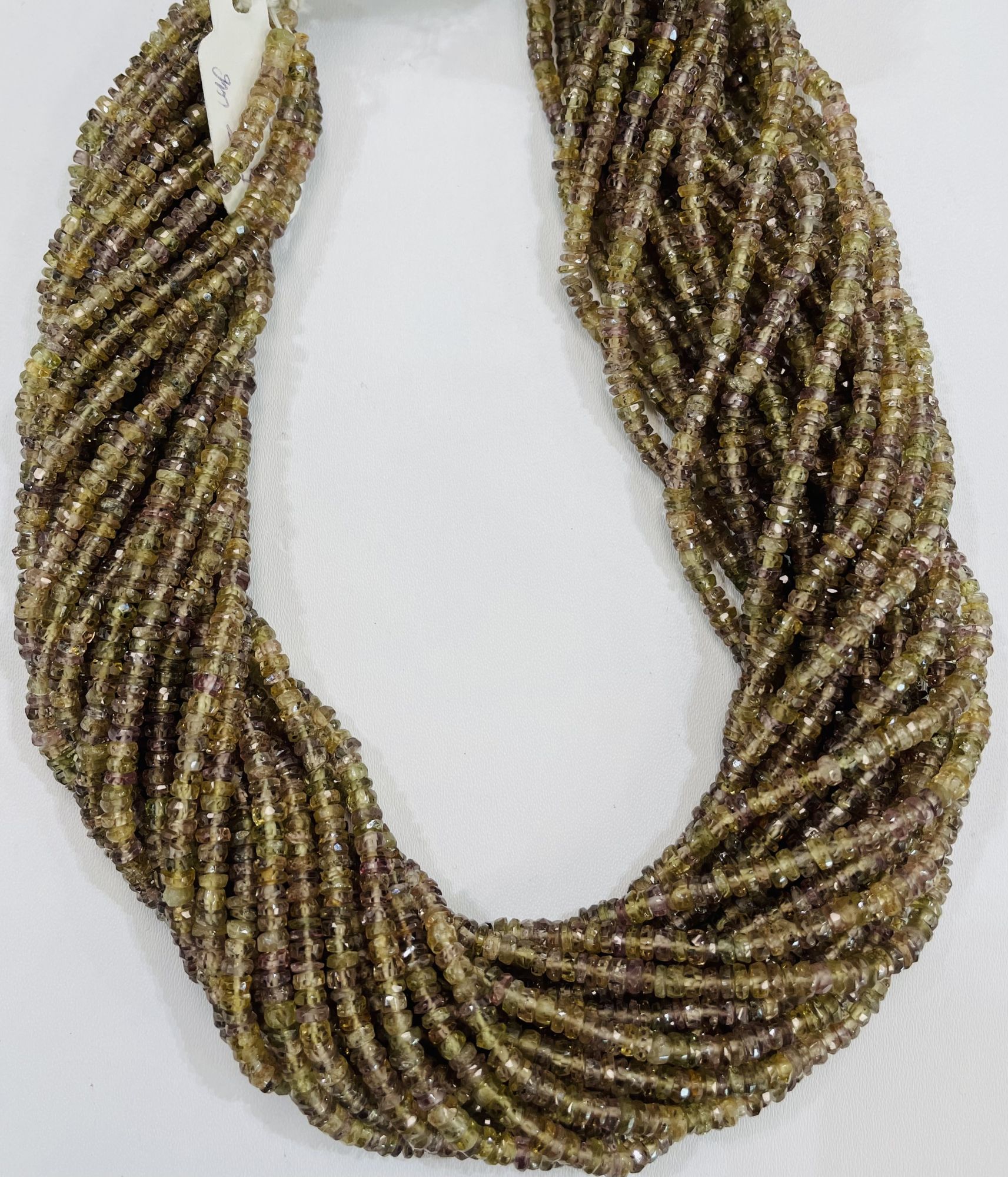 Color Change Garnet Rondelle Faceted