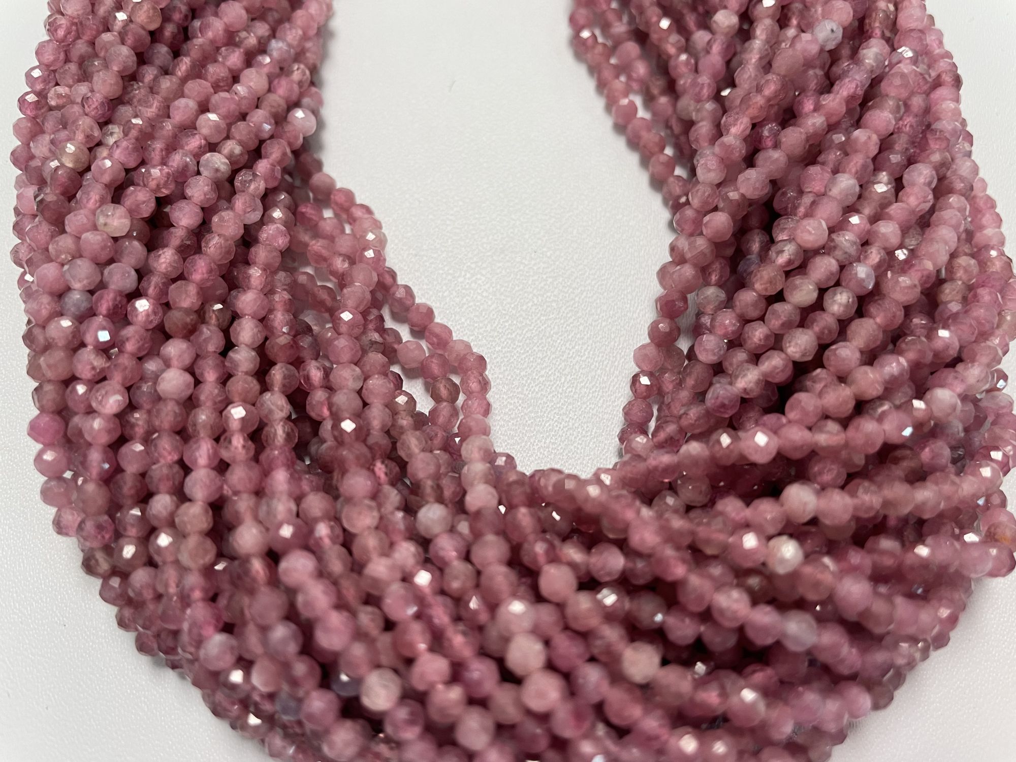 Tourmaline Rondelle Faceted