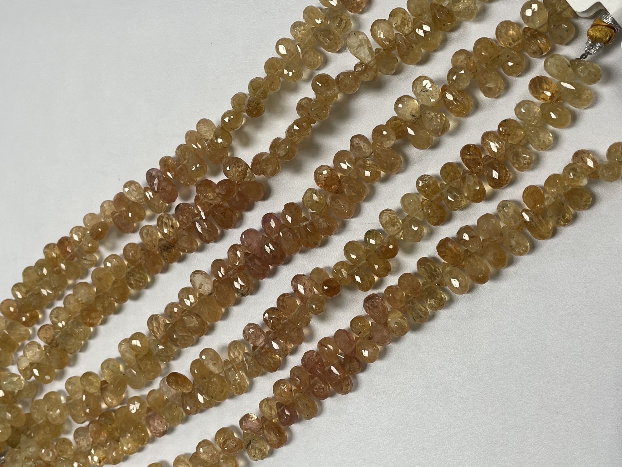 Imperial Topaz Drop Faceted