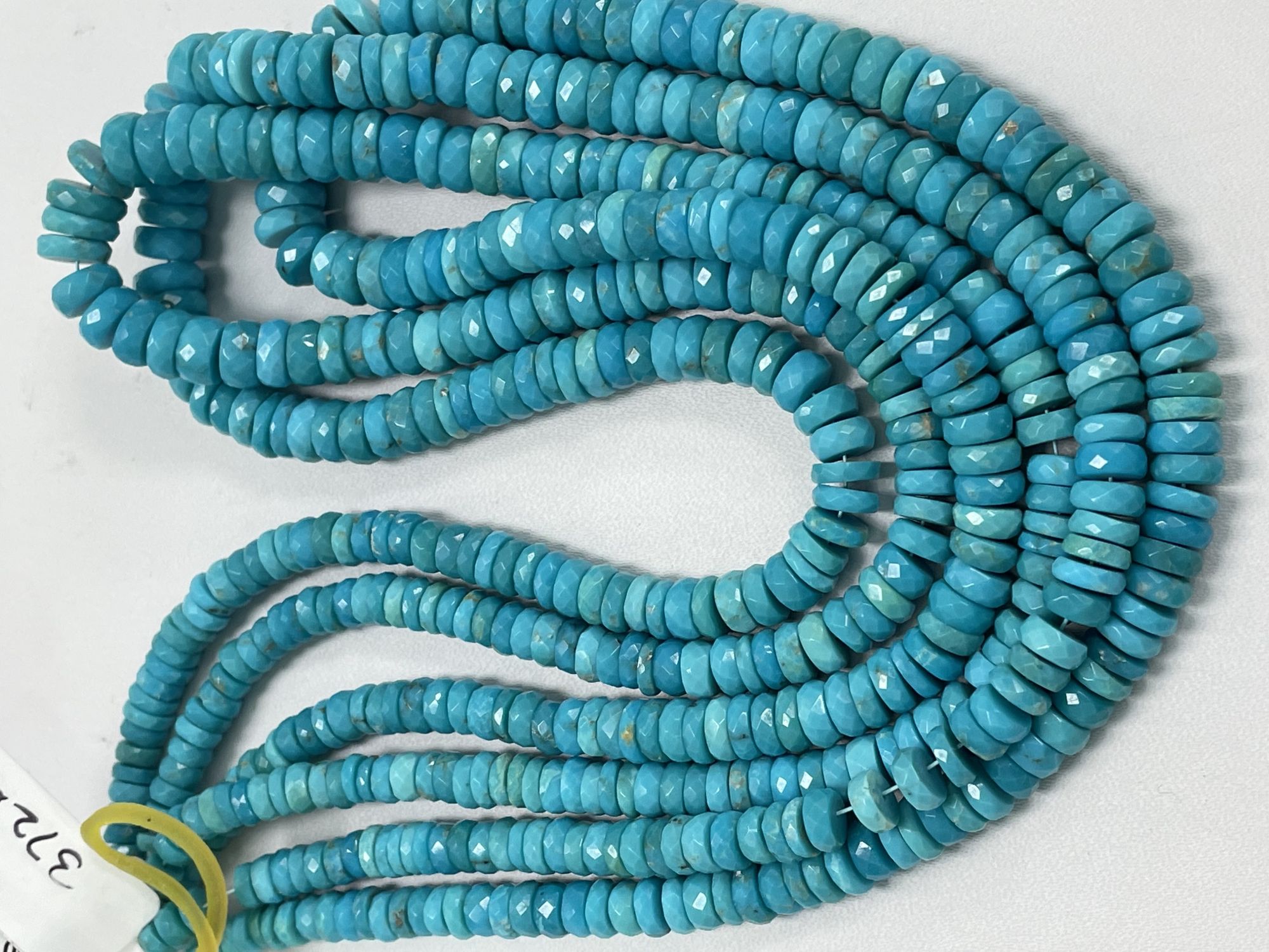 Turquoise Tire Faceted