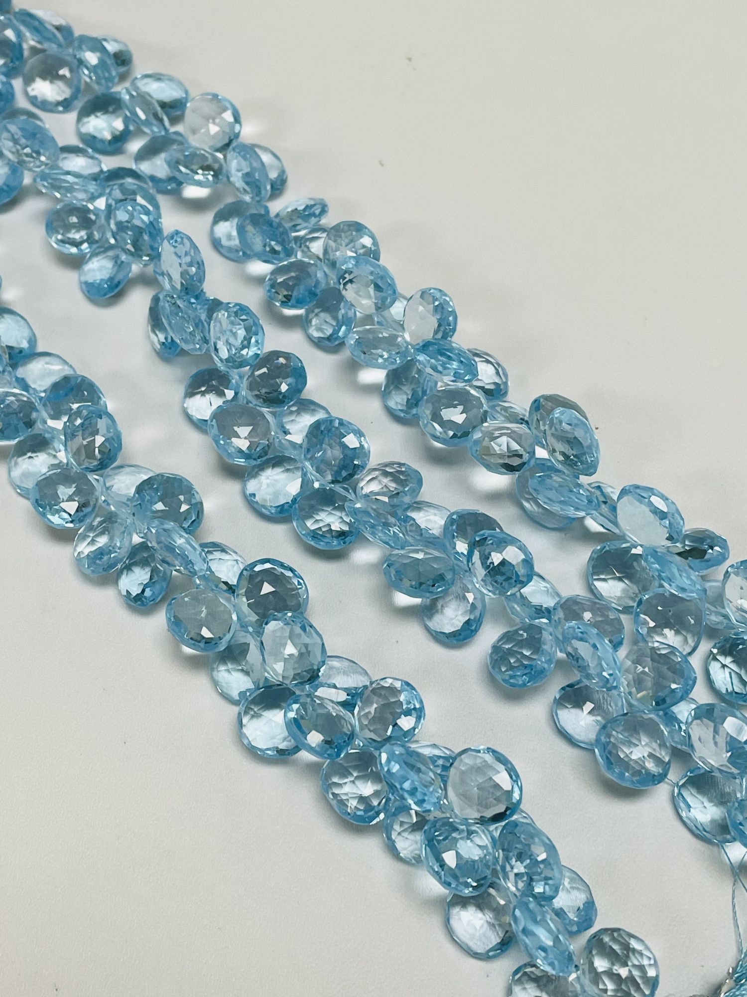 Sky Blue Topaz Heart Faceted