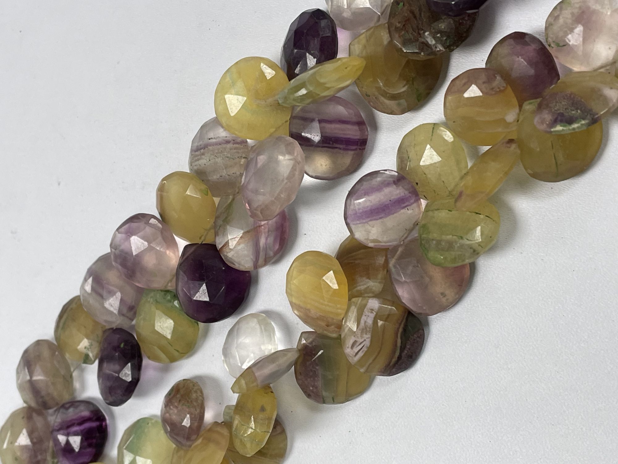 Fluorite Heart Faceted