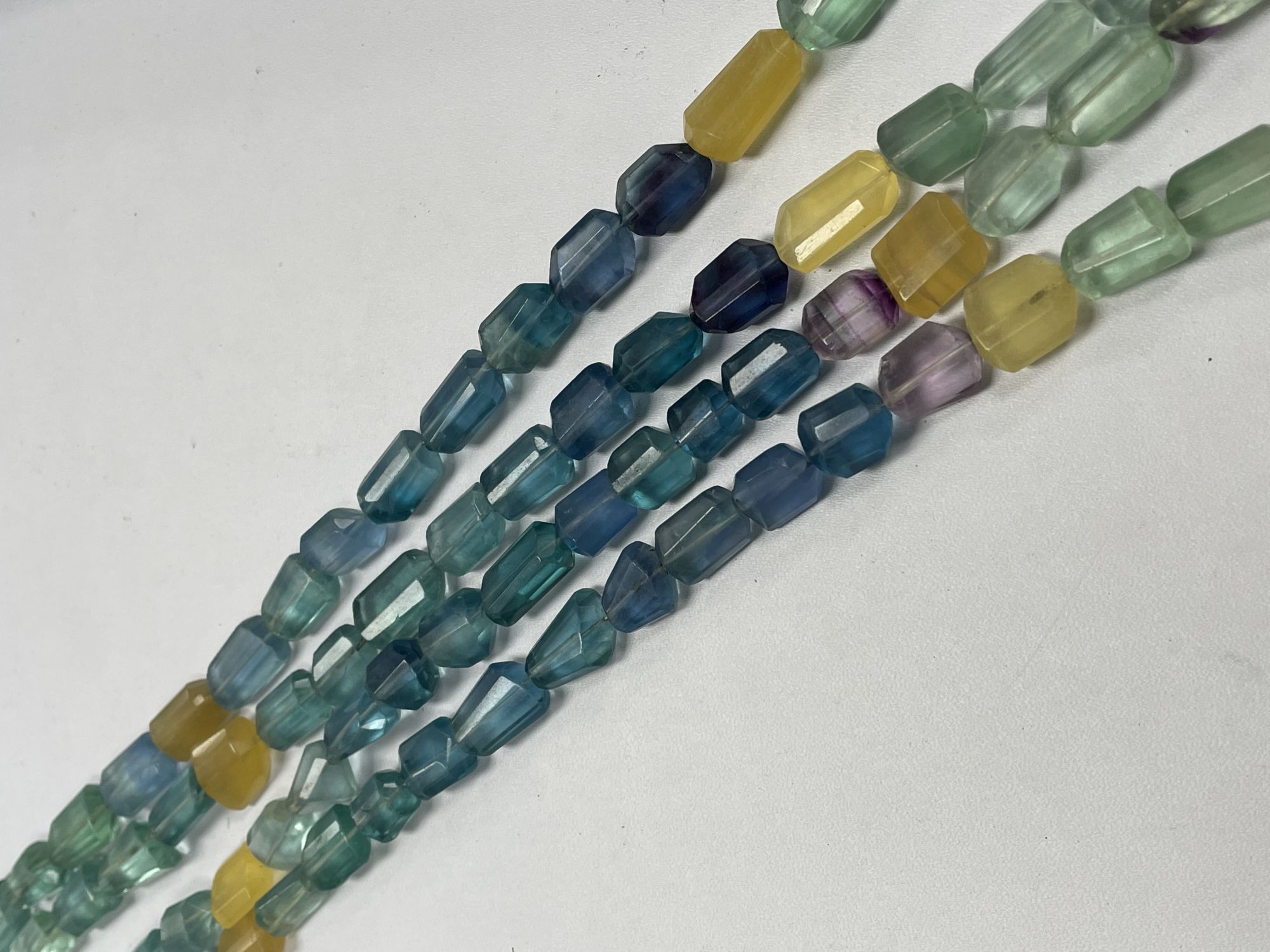 Fluorite Nugget Faceted