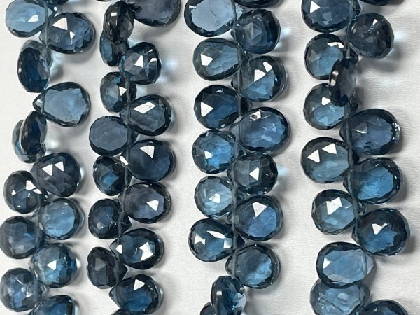 London Blue Topaz Pear Faceted