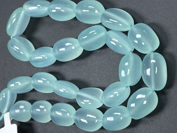 Aqua Chalcedony Nugget Smooth