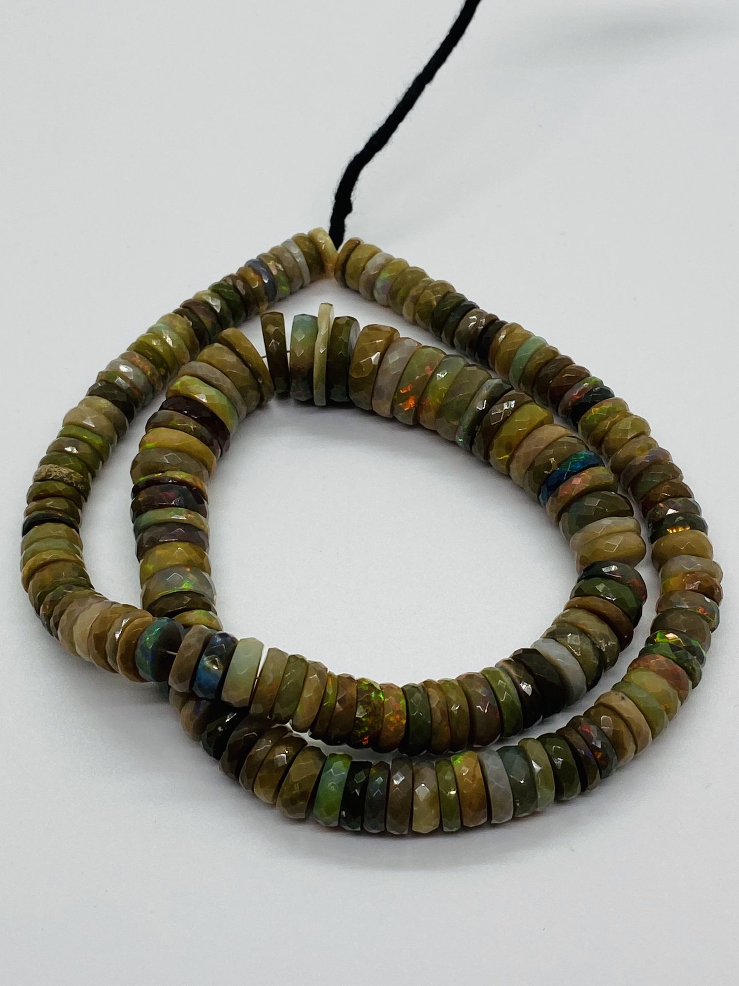 Ethiopian Opal Tires Faceted