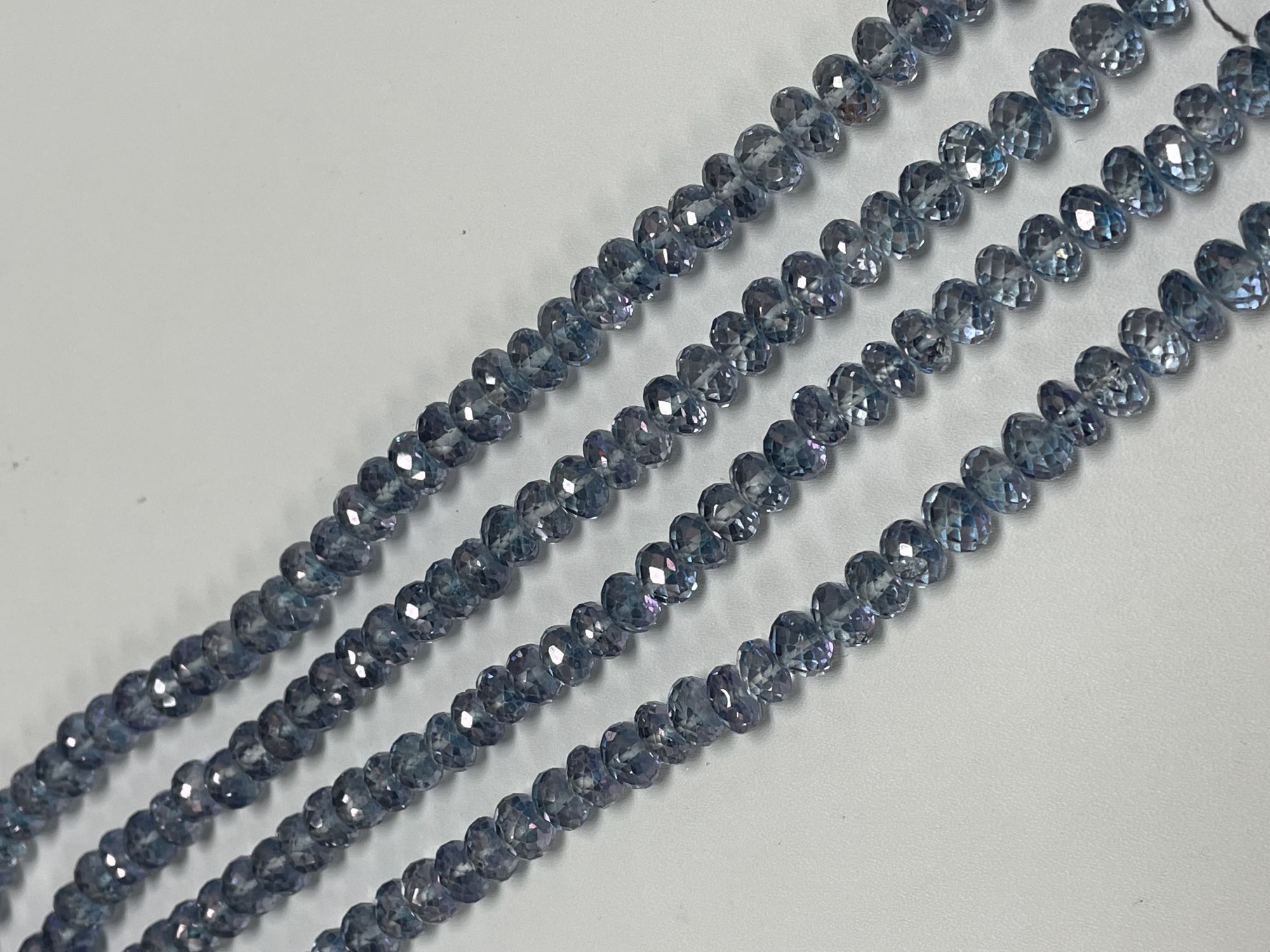 Mystic Topaz Rondelle Faceted