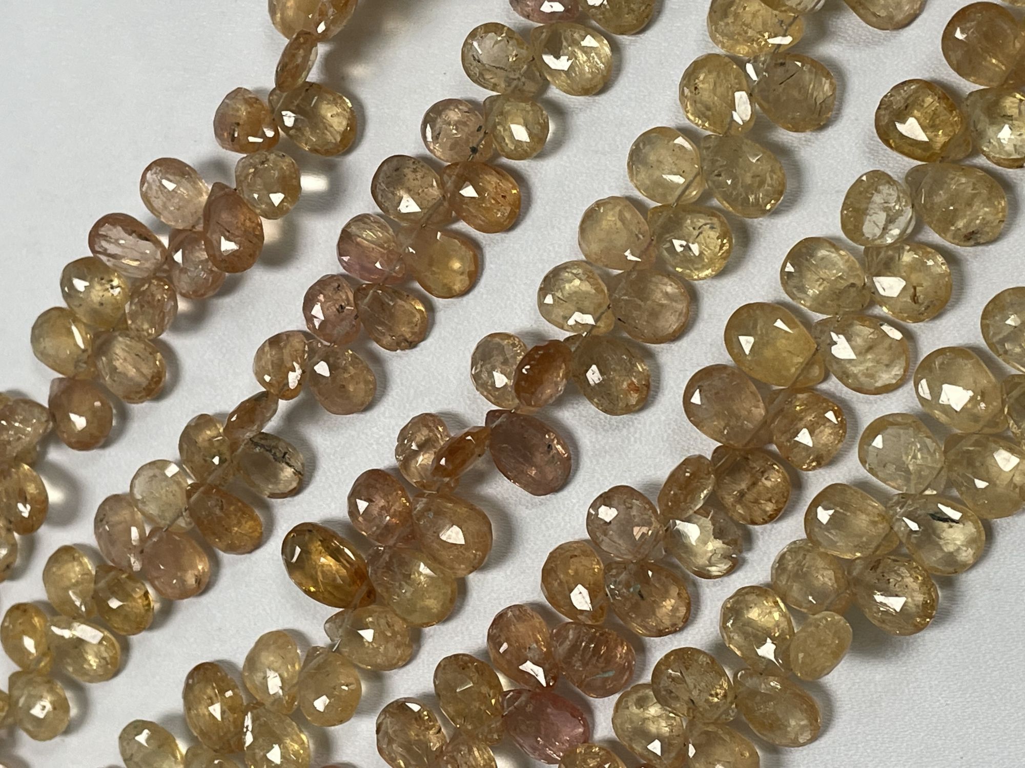Imperial Topaz Pear Faceted