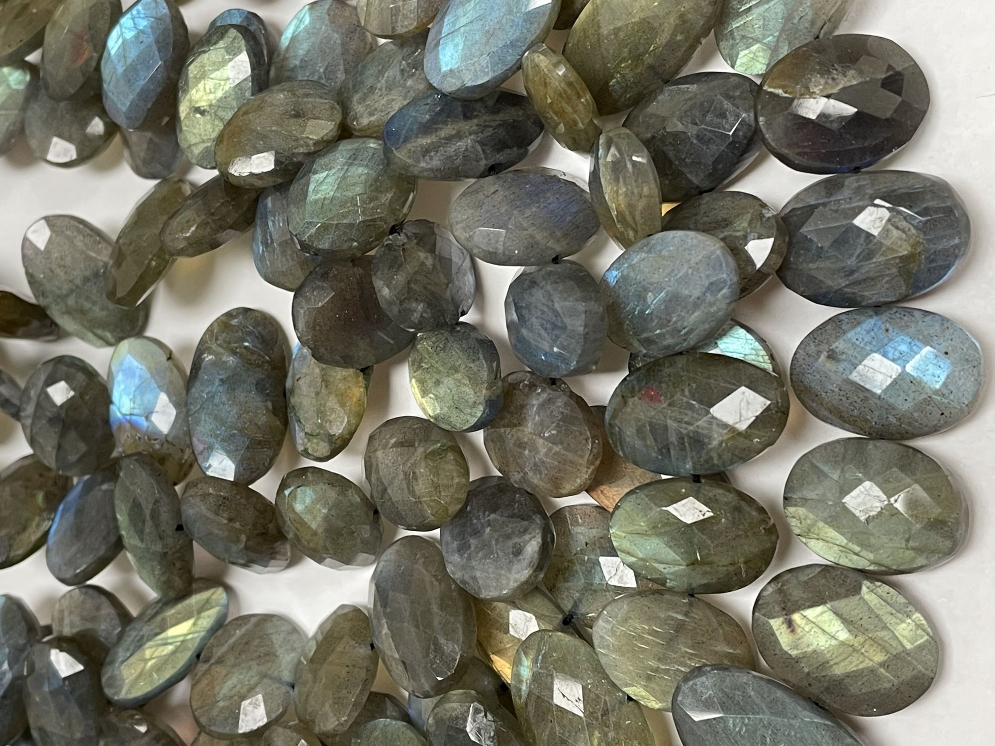 Labradorite Oval Faceted