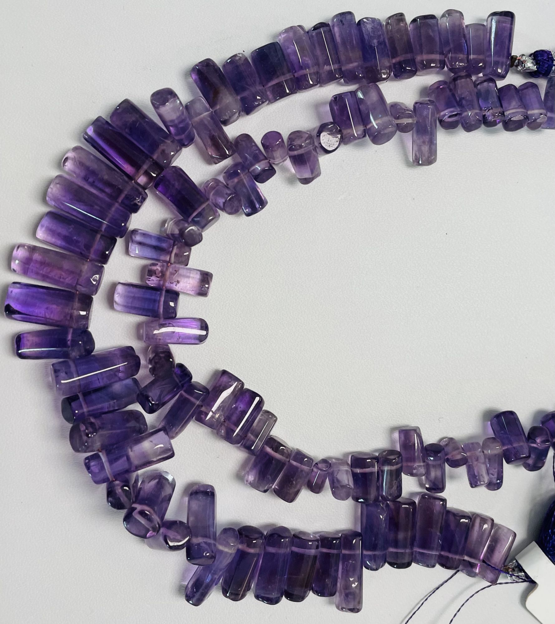 Purple Amethyst Tube Smooth