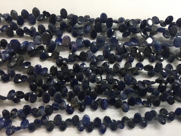 Blue sapphire ovals