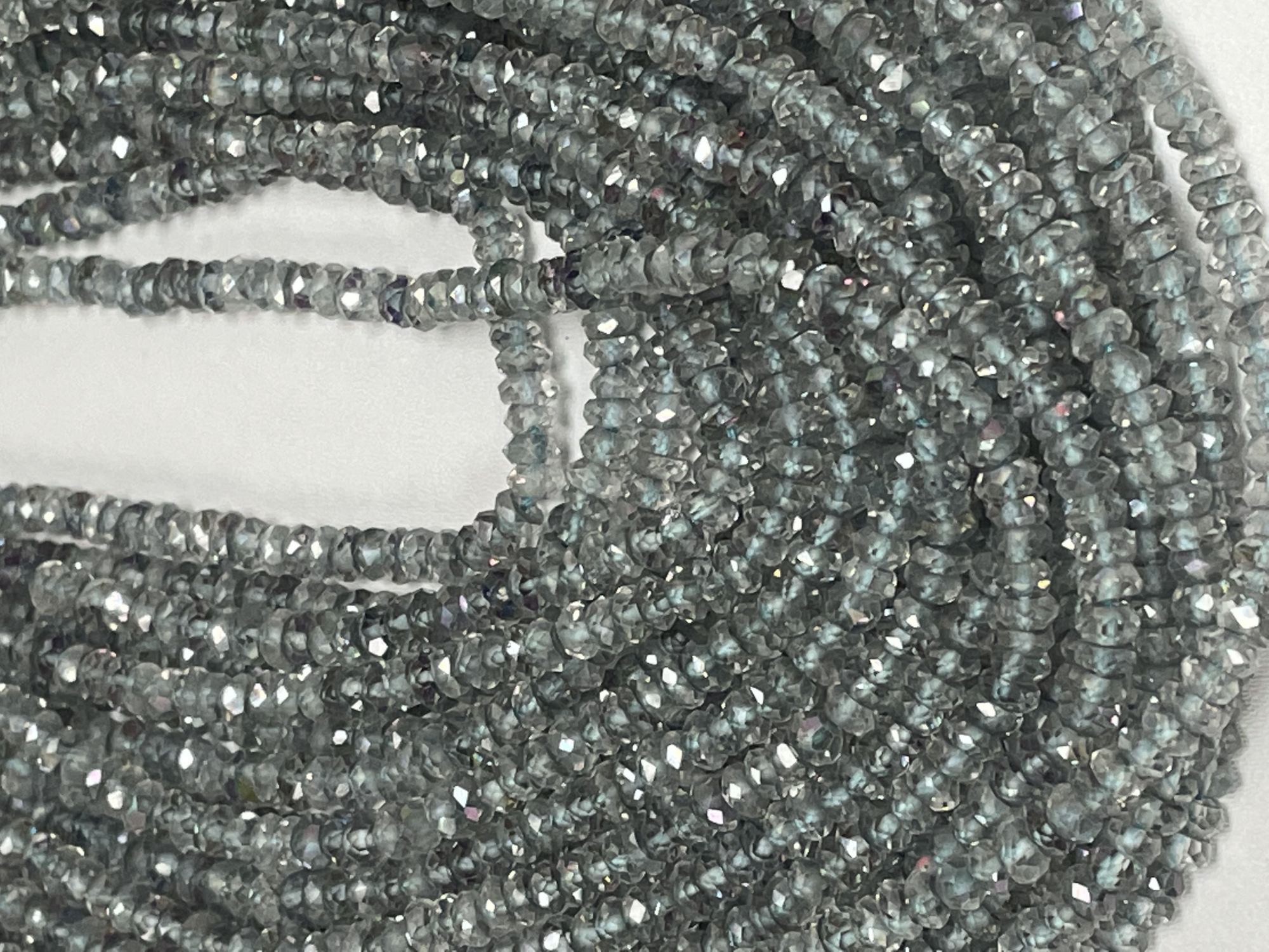 Mystic Topaz Rondelle Faceted