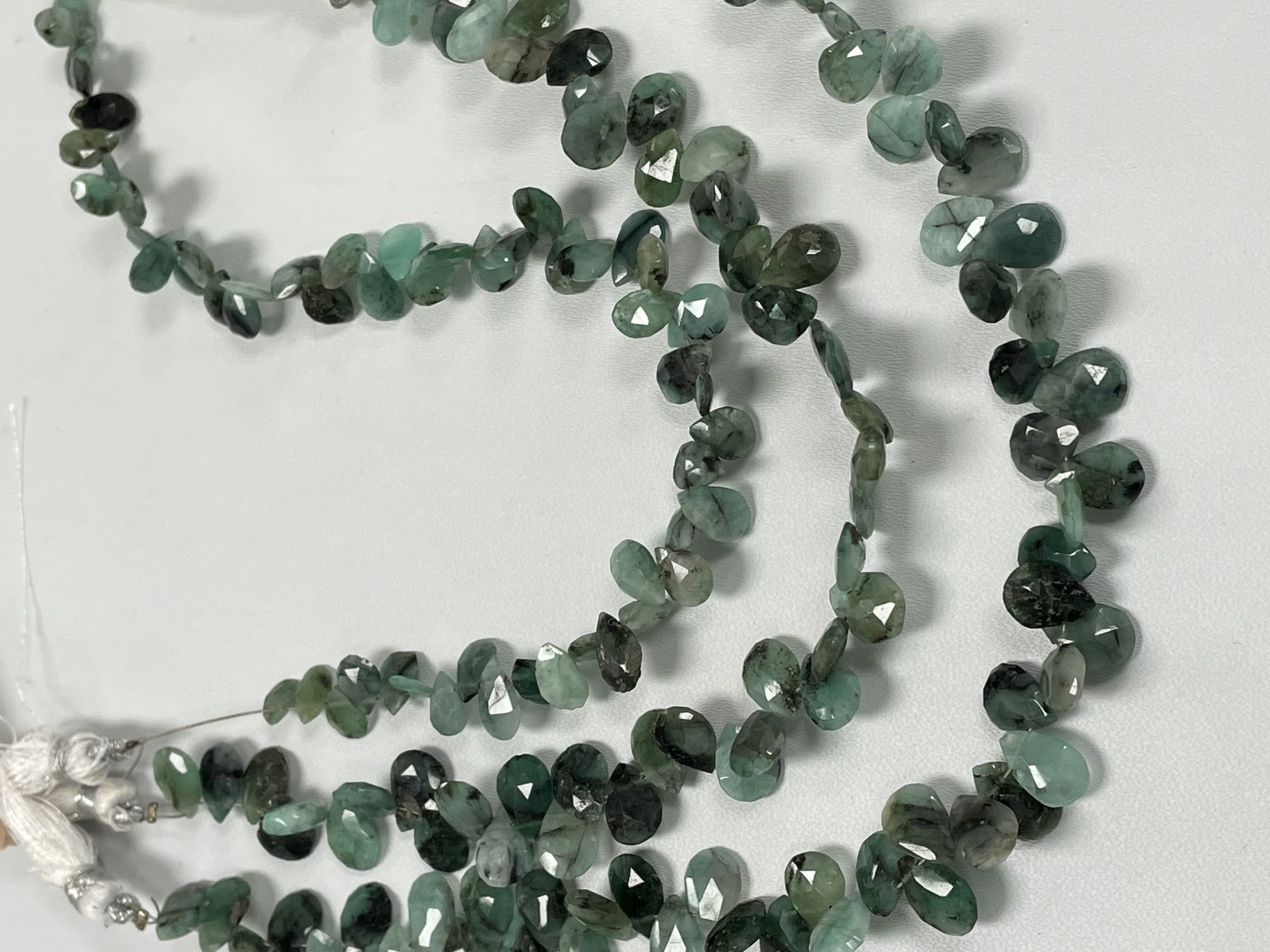 Brazilian Emerald Pear Faceted