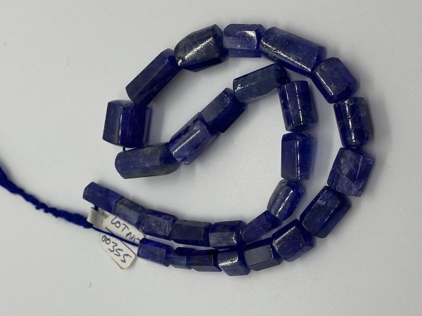 Tanzanite Tubes Faceted