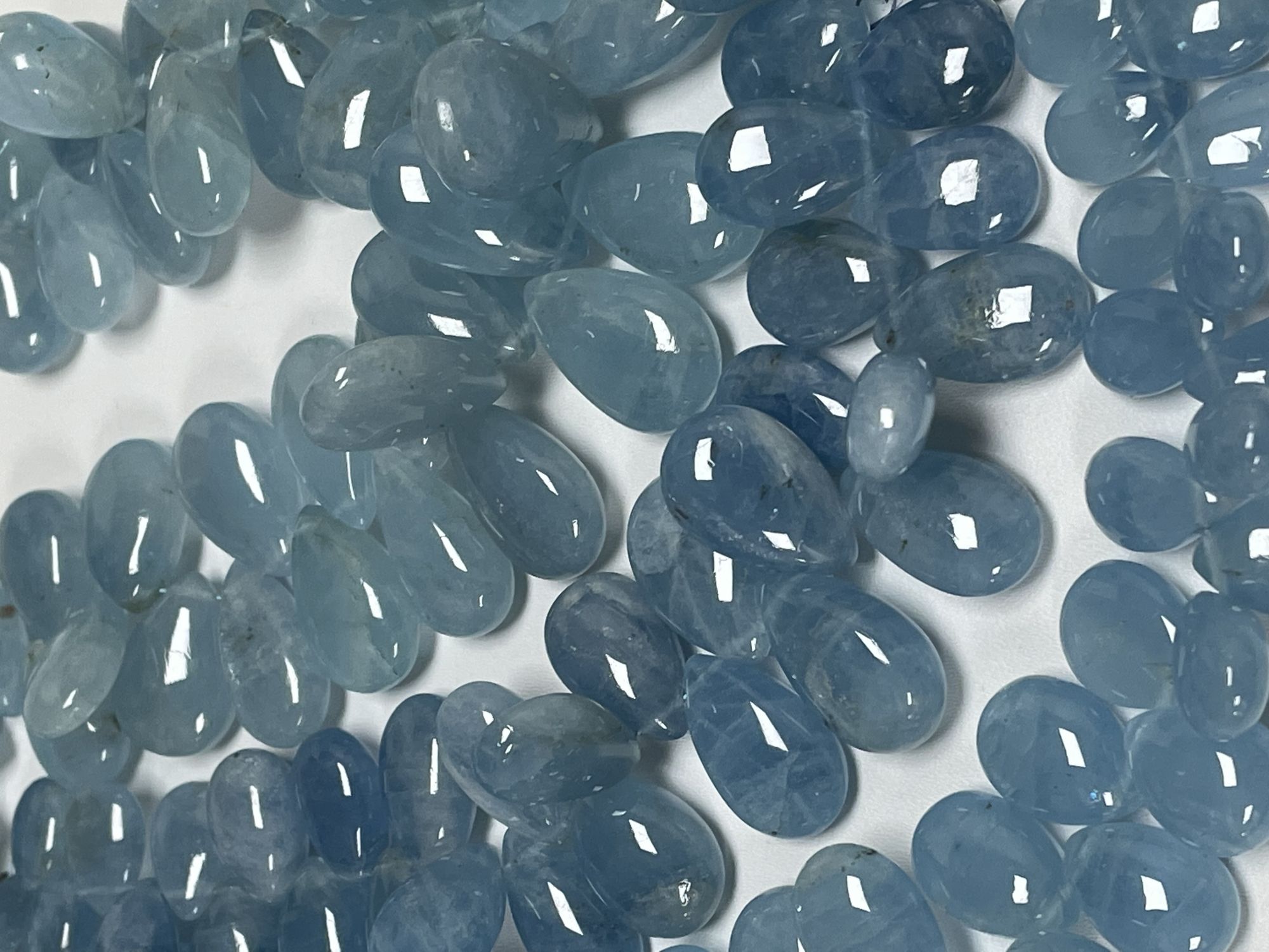 Aquamarine Pear Smooth