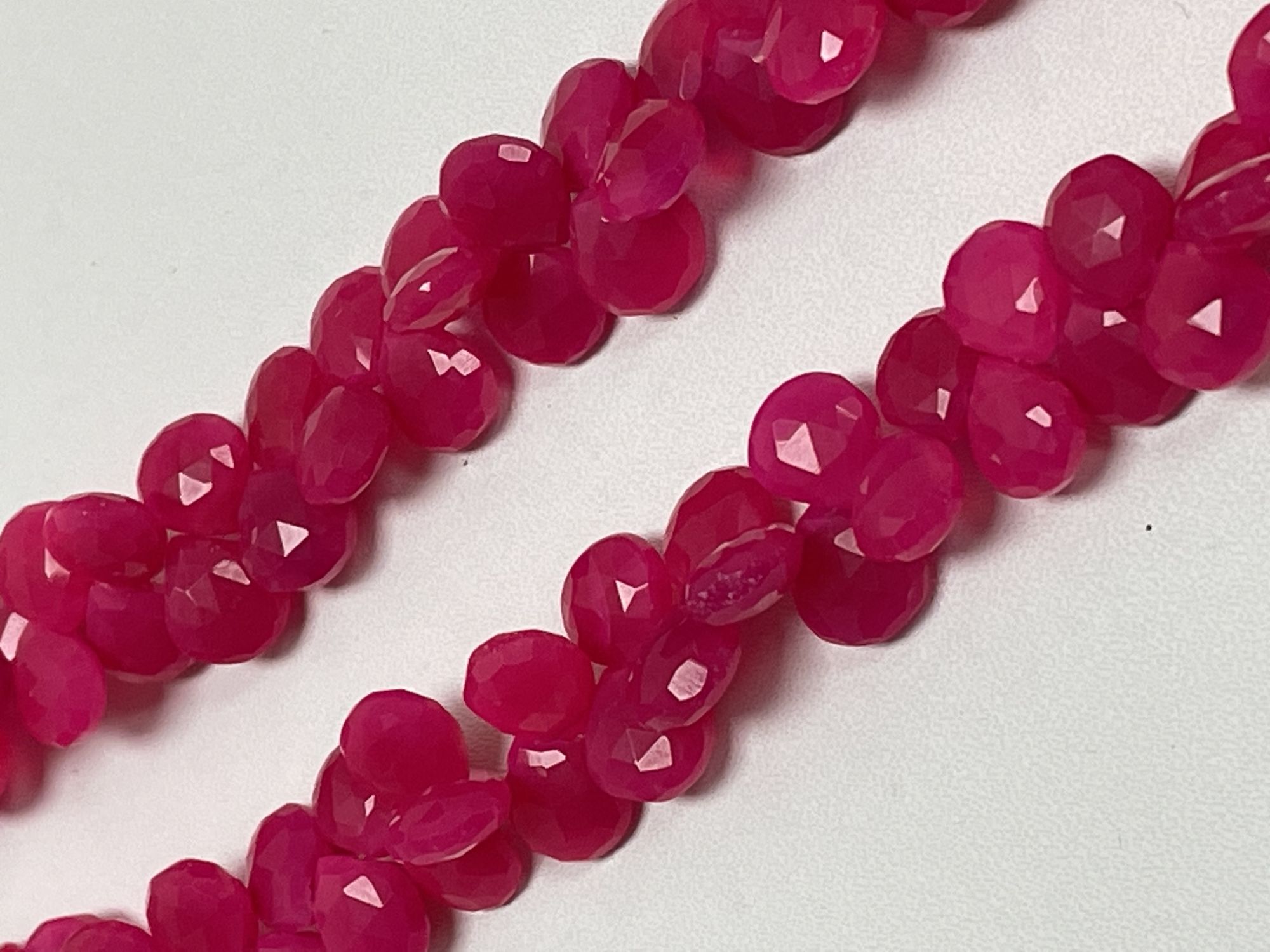 Chalcedony Heart Faceted