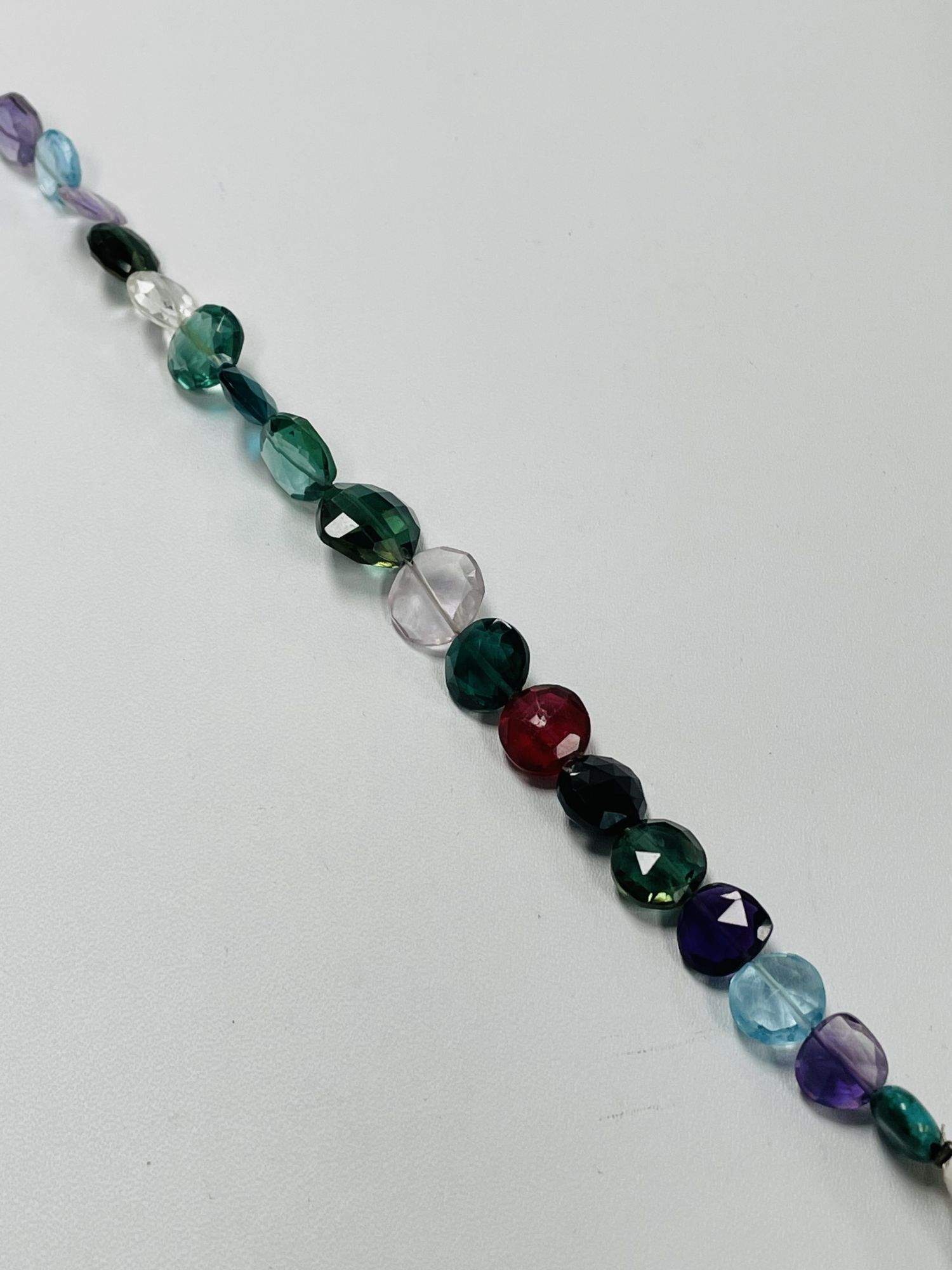 Multistone Coin Faceted