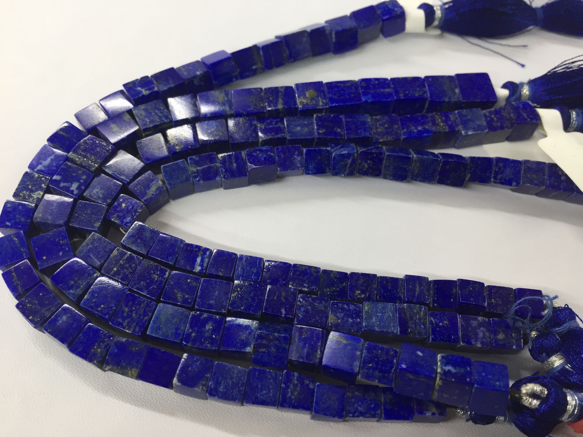 Lapis Cubes Faceted