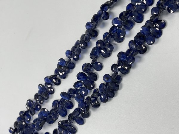 Blue Sapphire Pear Faceted