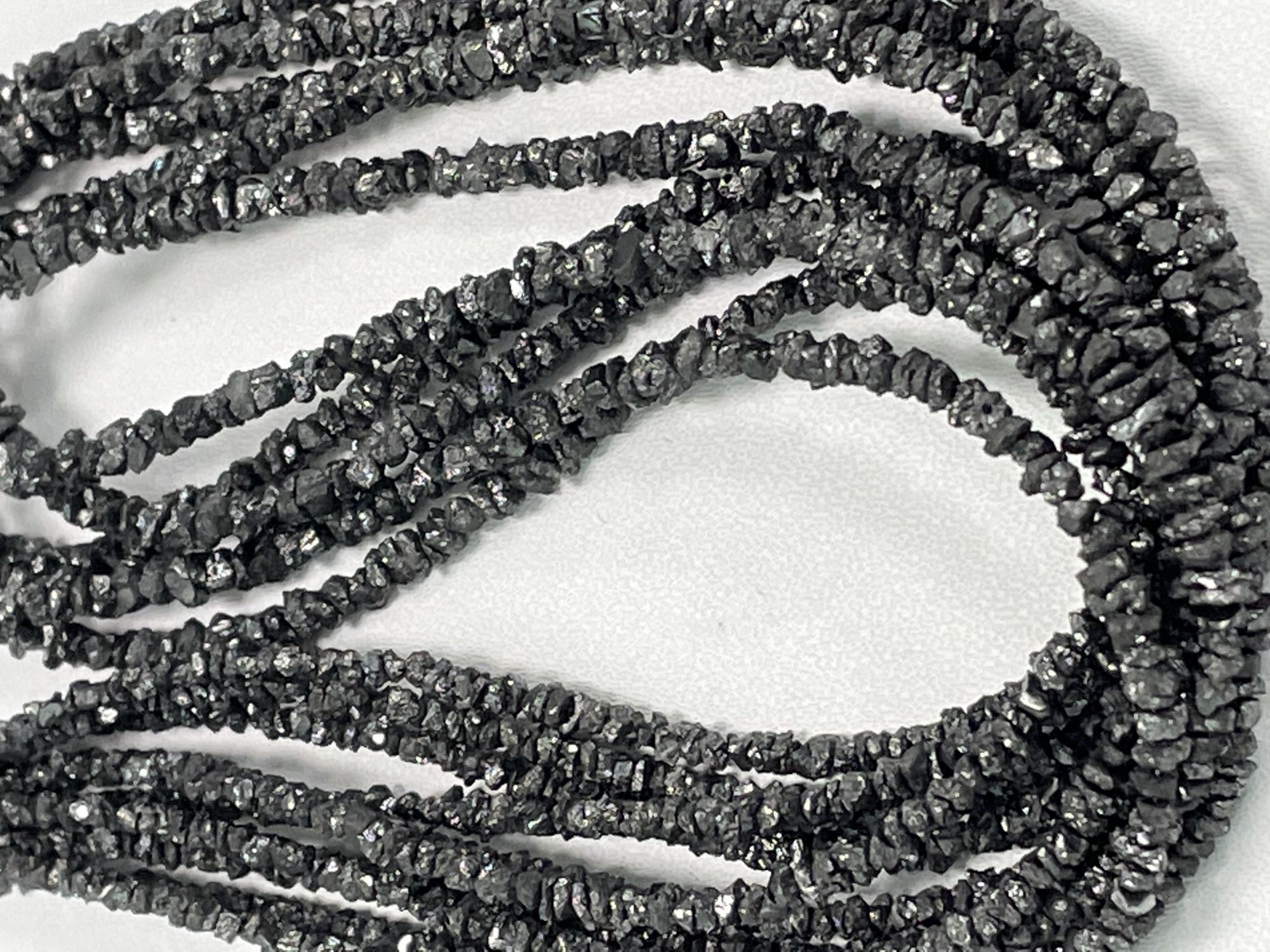 Black rough Cut Diamond